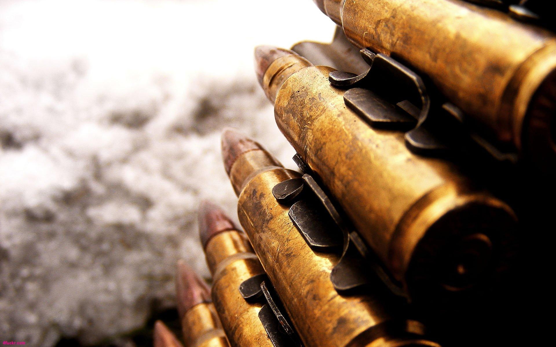 machine, brass, belt, 1080P, bullets, ammo, smoke, gun, bullet, 3d and abstract, HD Wallpaper
