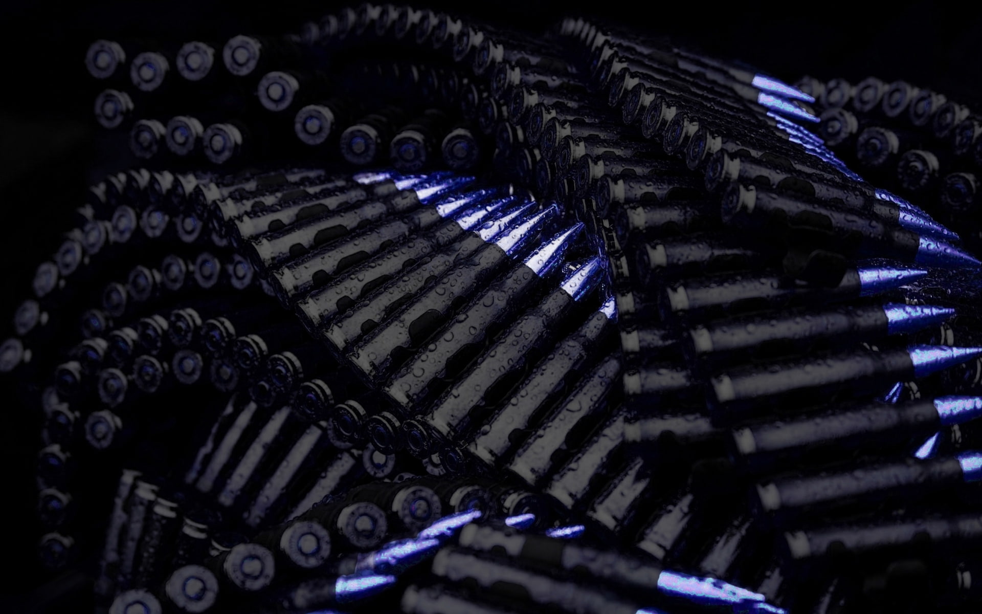 ammunition, ammo, military, bullet, belt, 1080P, HD Wallpaper