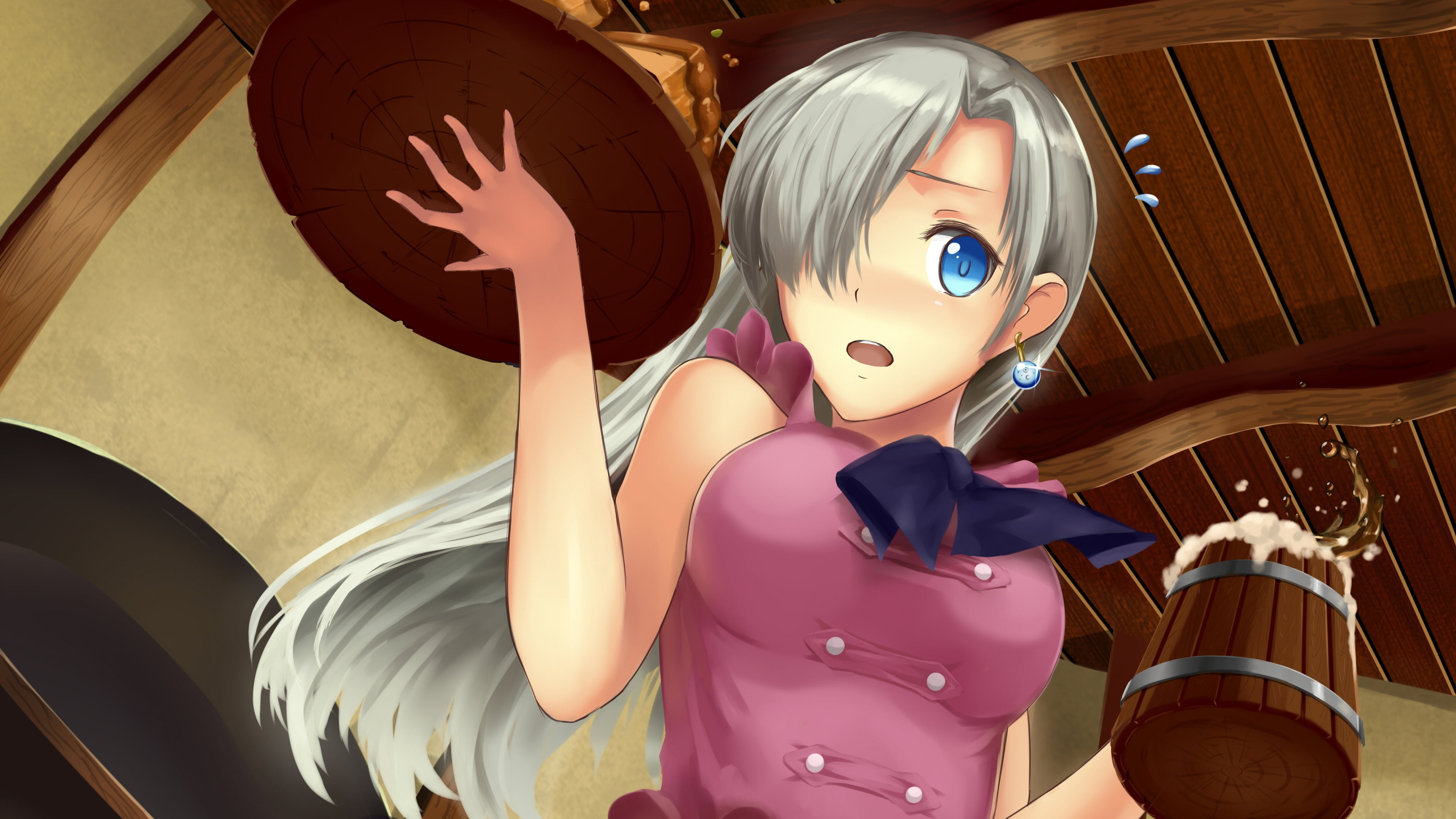 Elizabeth Liones, The Seven Deadly Sins, Anime, 4K, HD Wallpaper