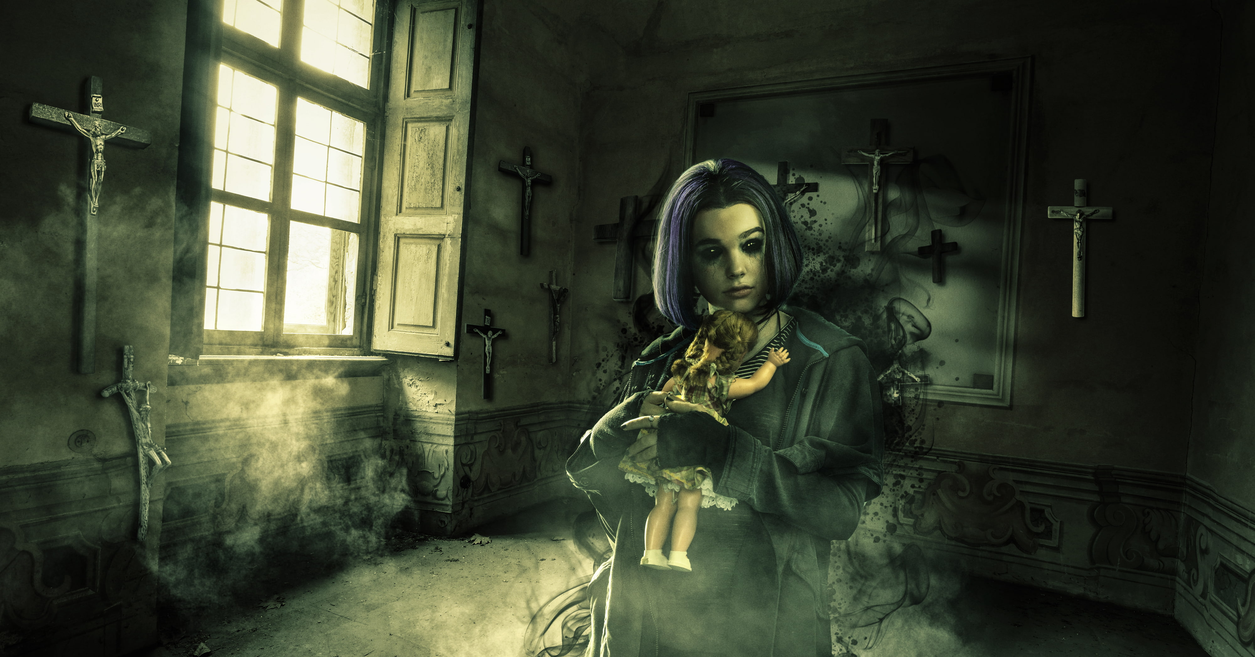 Teagan Croft, Titans, 4K, DC Comics, Raven, 4K, HD Wallpaper