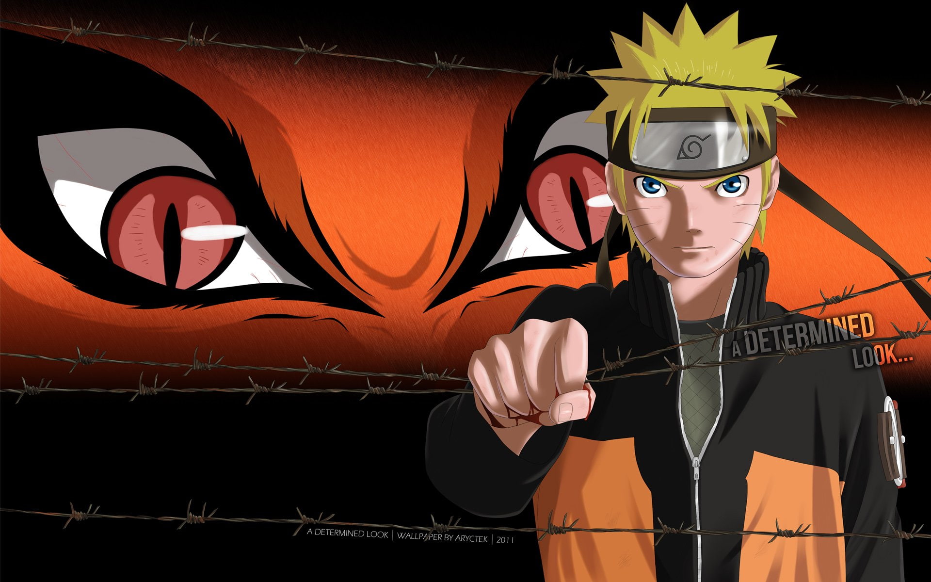 Kyūbi (Naruto), Naruto Uzumaki, 1080P, Kurama (Naruto), Naruto, Anime, HD Wallpaper