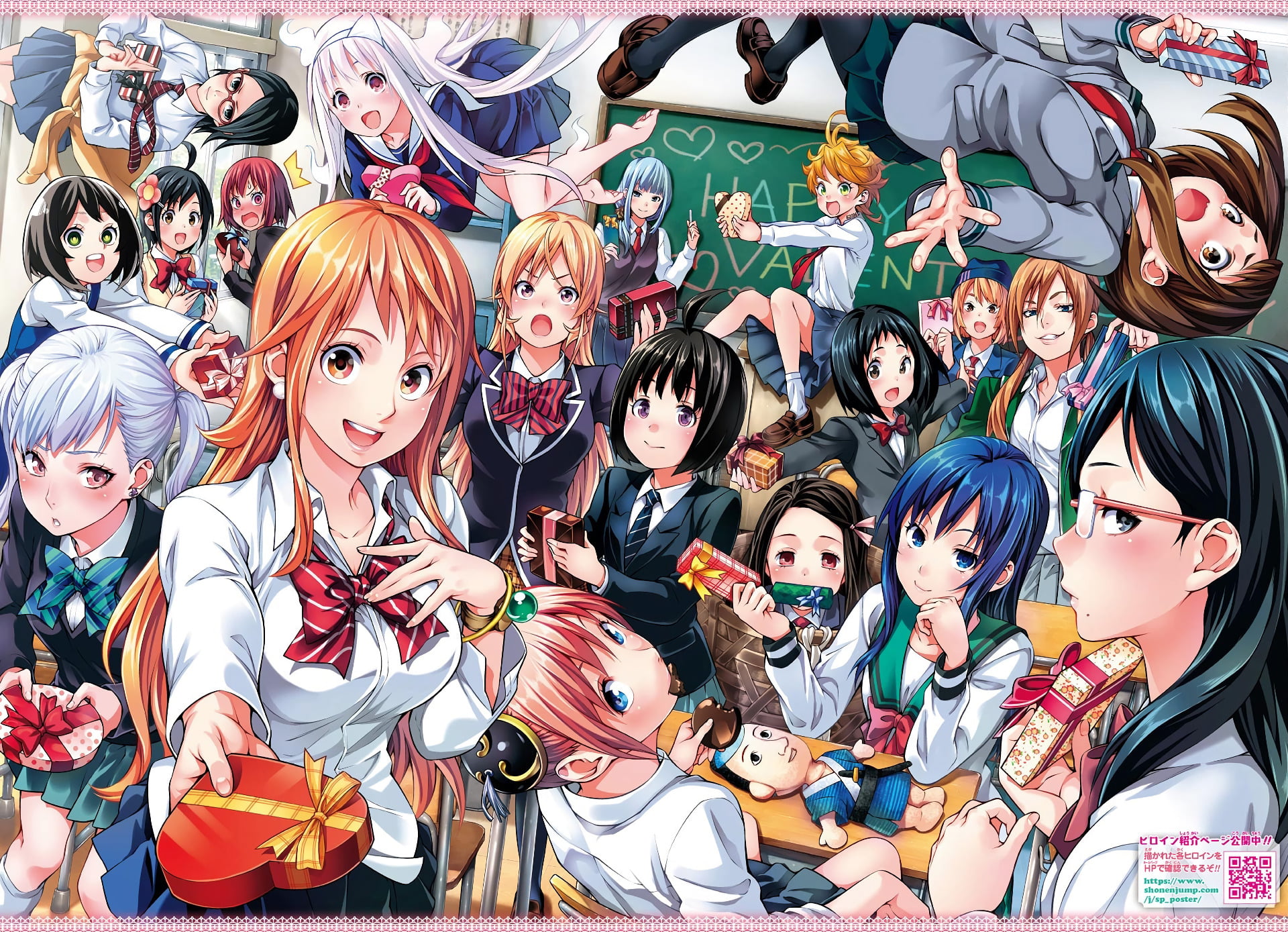 leisure activity, Nezuko Kamado, Gojō Reina, Chika Amatori, group of people, female likeness, representation, Noelle Silva, day, variation, real people, HD Wallpaper