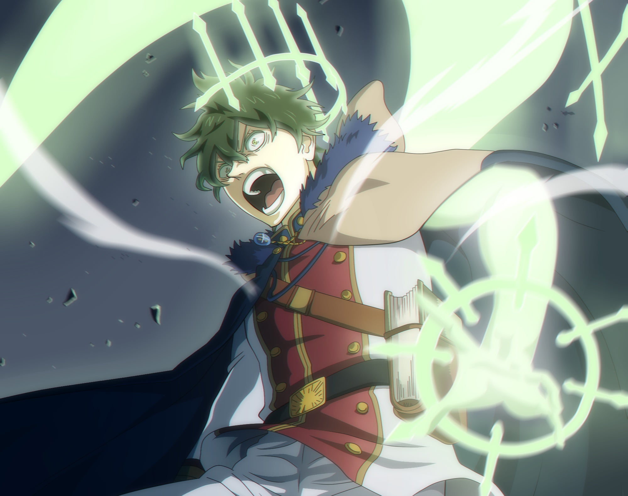 Yuno (Black Clover), Black Clover, Anime, 1080P, HD Wallpaper