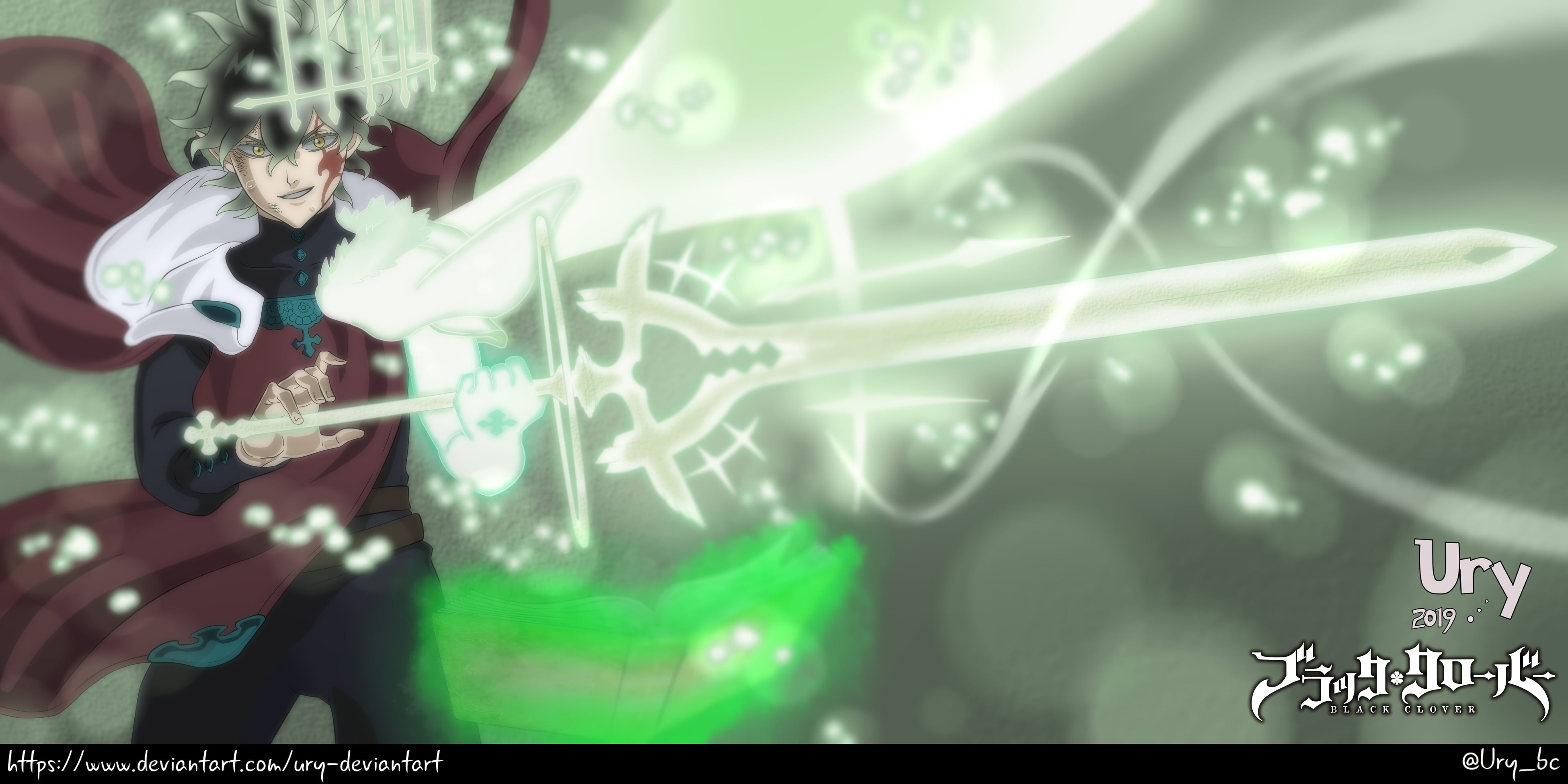 4K, anime boys, Yuno, anime, Black Clover, HD Wallpaper