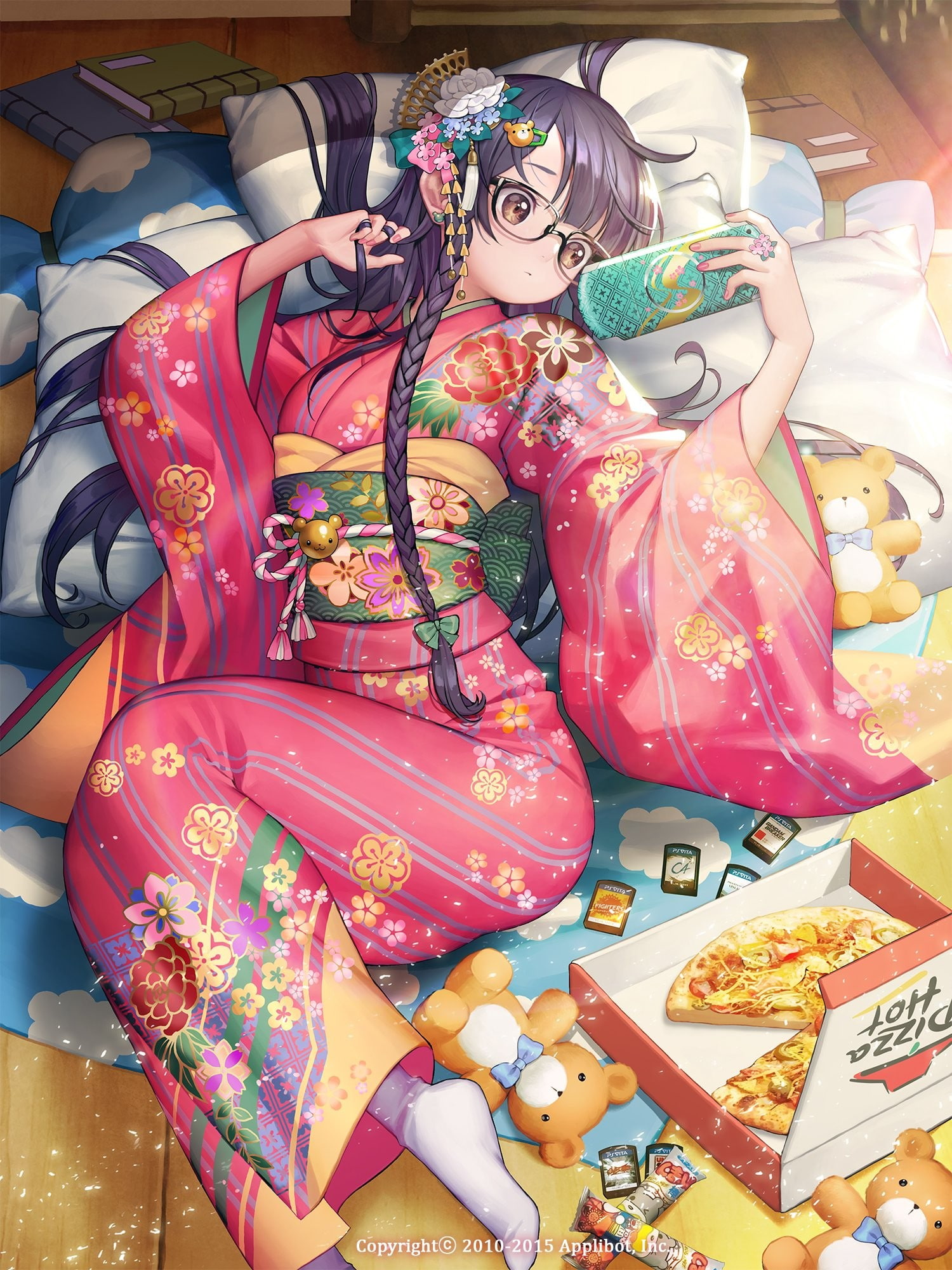 sitting, retail, Furyou Michi ~Gang Road~, day, large group of objects, PlayStation Vita, anime girls, mannequin, variation, 1080P, high angle view, for sale, Phone HD Wallpaper