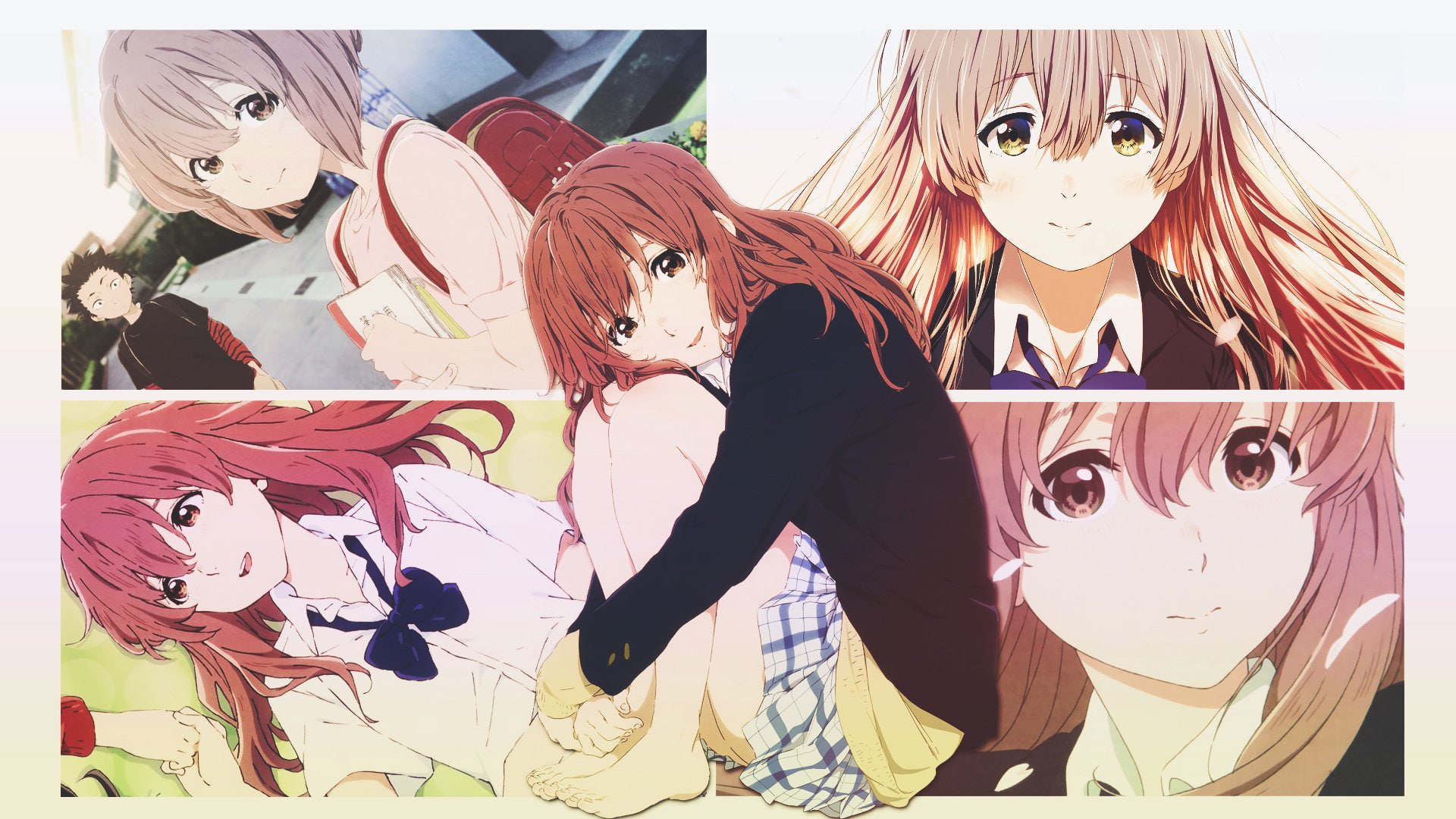 Koe No Katachi, Anime, 1080P, Shouko Nishimiya, HD Wallpaper