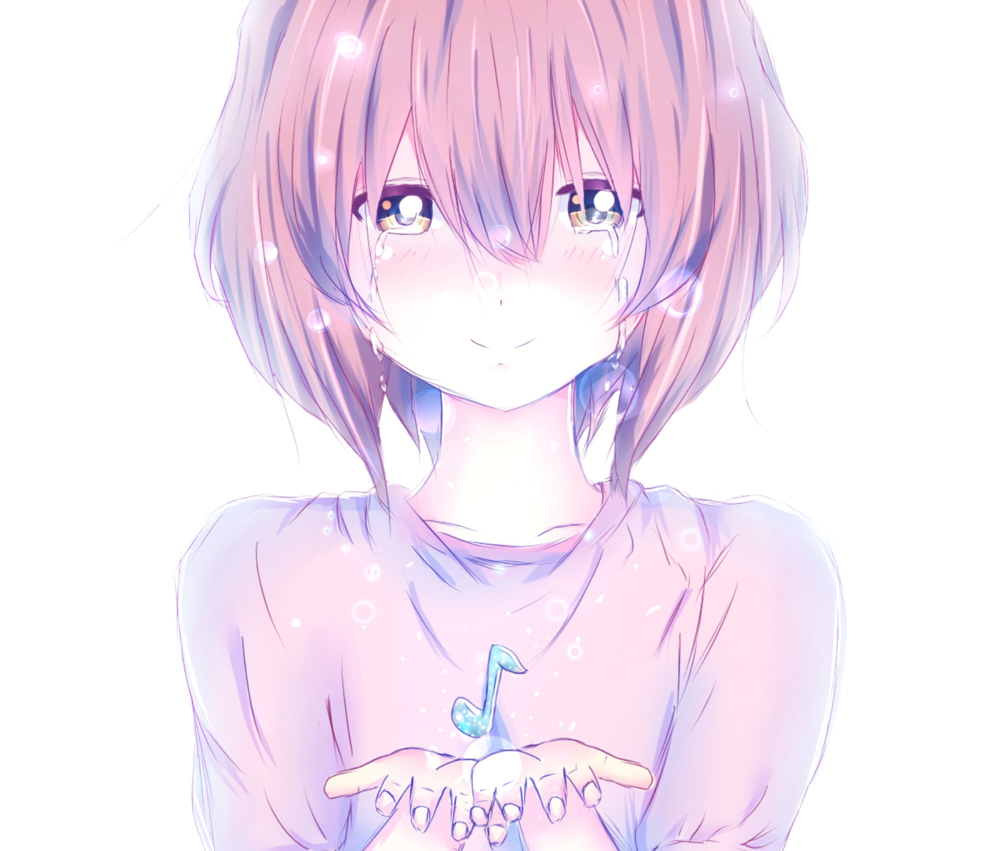 Shouko Nishimiya, Koe No Katachi, 1080P, Anime, HD Wallpaper