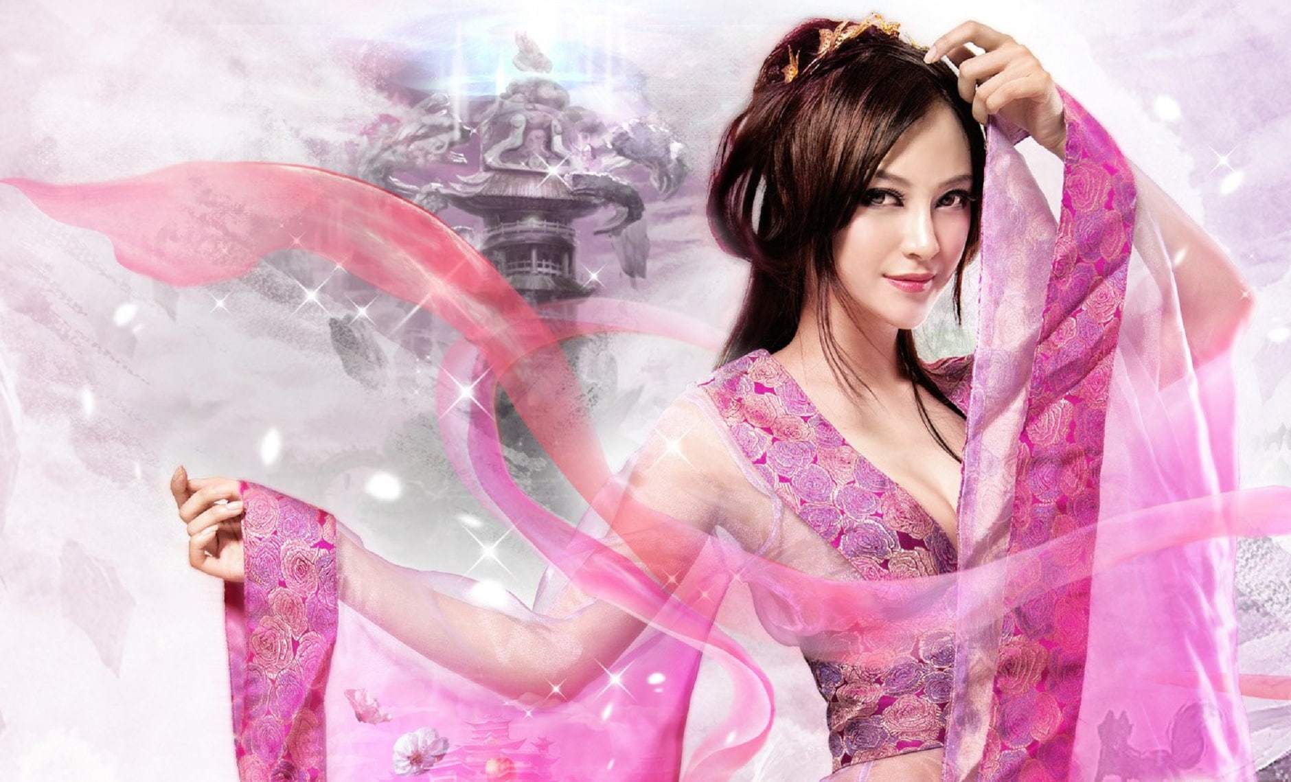 beauty, classic, chinese, 720P, HD Wallpaper