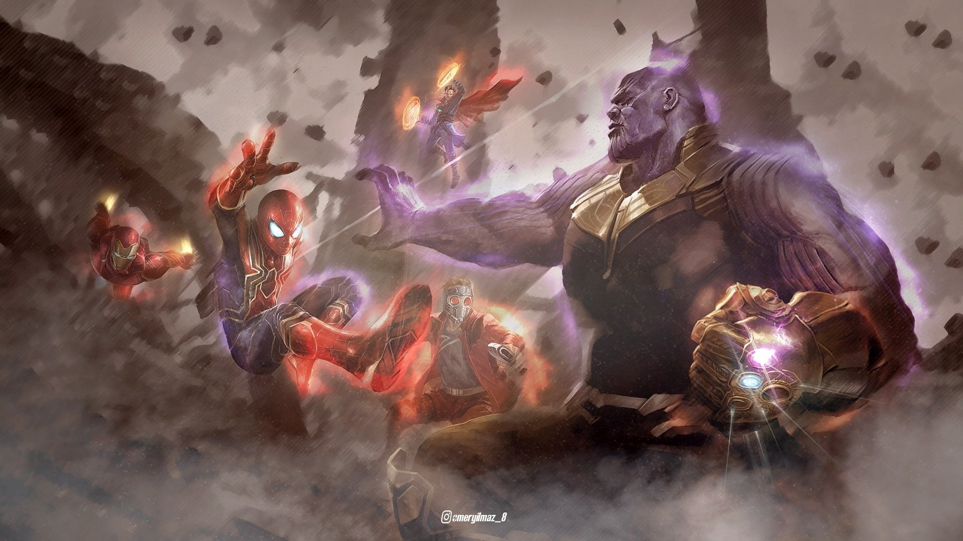 spirituality, low angle view, art and craft, religion, Thanos, celebration, multi colored, large group of people, creativity, arts culture and entertainment, HD Wallpaper