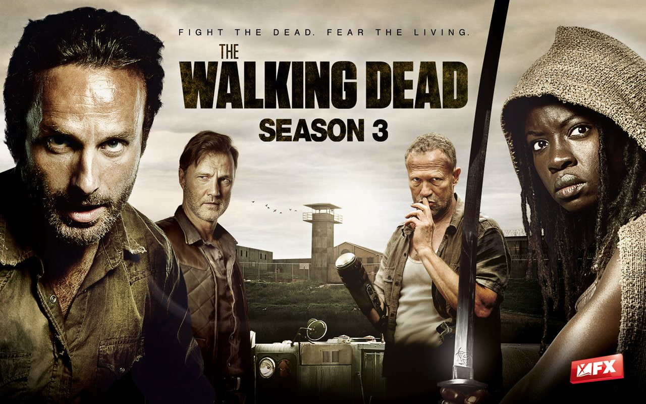 Merle Dixon, TV Show, The Walking Dead, Michonne (The Walking Dead), 720P, Michael Rooker, Rick Grimes, Andrew Lincoln, Danai Gurira, HD Wallpaper