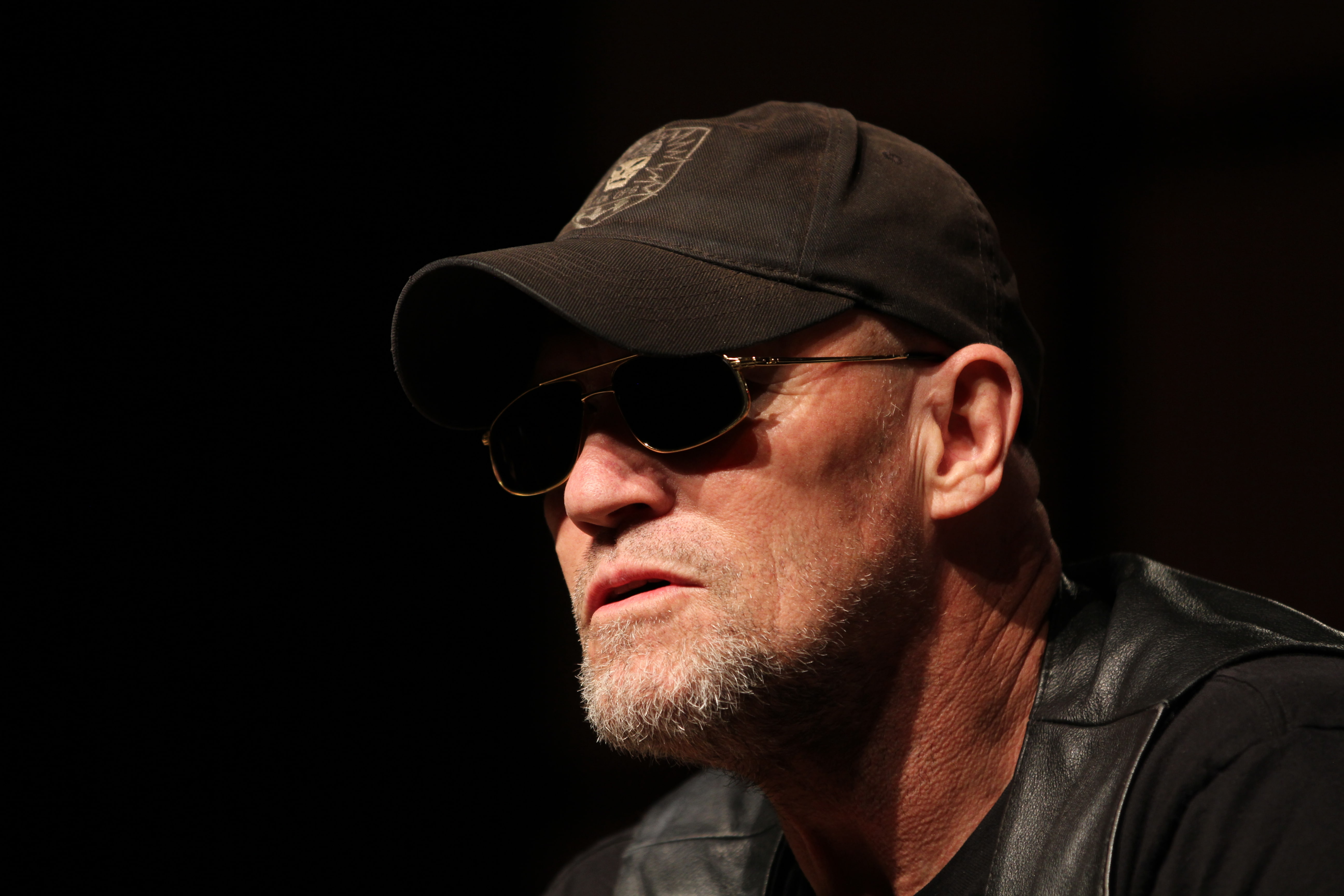 5K, face, glasses, actor, Michael Rooker, HD Wallpaper