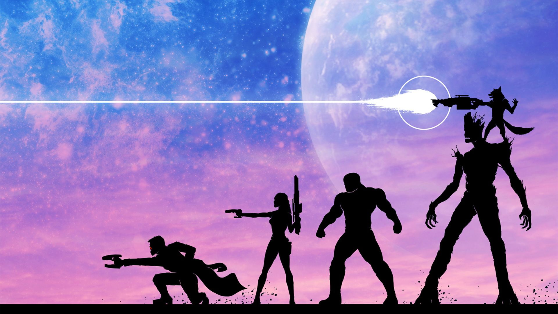 Comics, Rocket Raccoon, Guardians Of The Galaxy, Star Lord, Groot, 1080P, Gamora, Drax The Destroyer, Peter Quill, HD Wallpaper