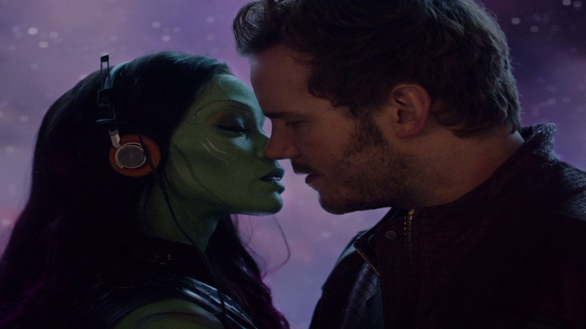 headshot, real people, couple - relationship, people, togetherness, profile view, affectionate, young adult, Peter Quill, 1080P, Movie, love, young men, HD Wallpaper