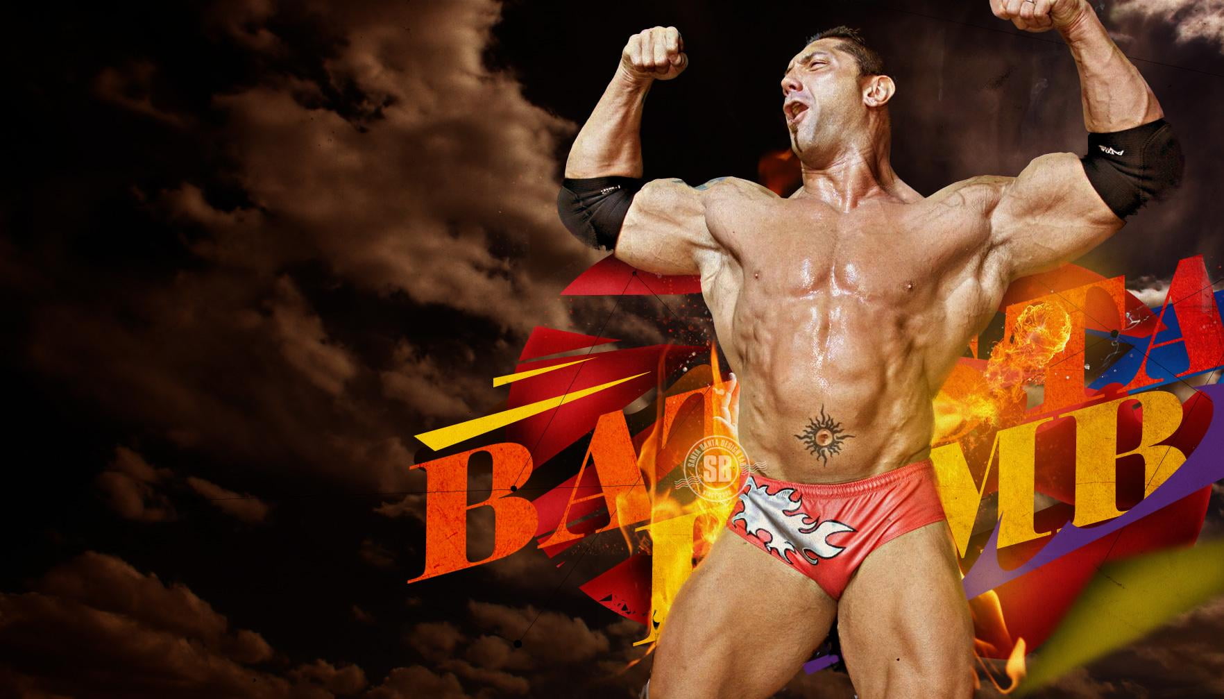 human body part, wwe champion, shirtless, healthy lifestyle, chest, dave, batista, celebration, strength, wrestler, adult, WWE, sport, muscular build, vitality, HD Wallpaper