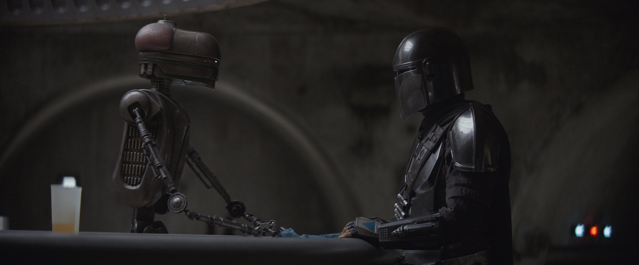 Tatooine, Star Wars, Mos Eisley Cantina, The Mandalorian, The Mandalorian (Character), 1080P, HD Wallpaper