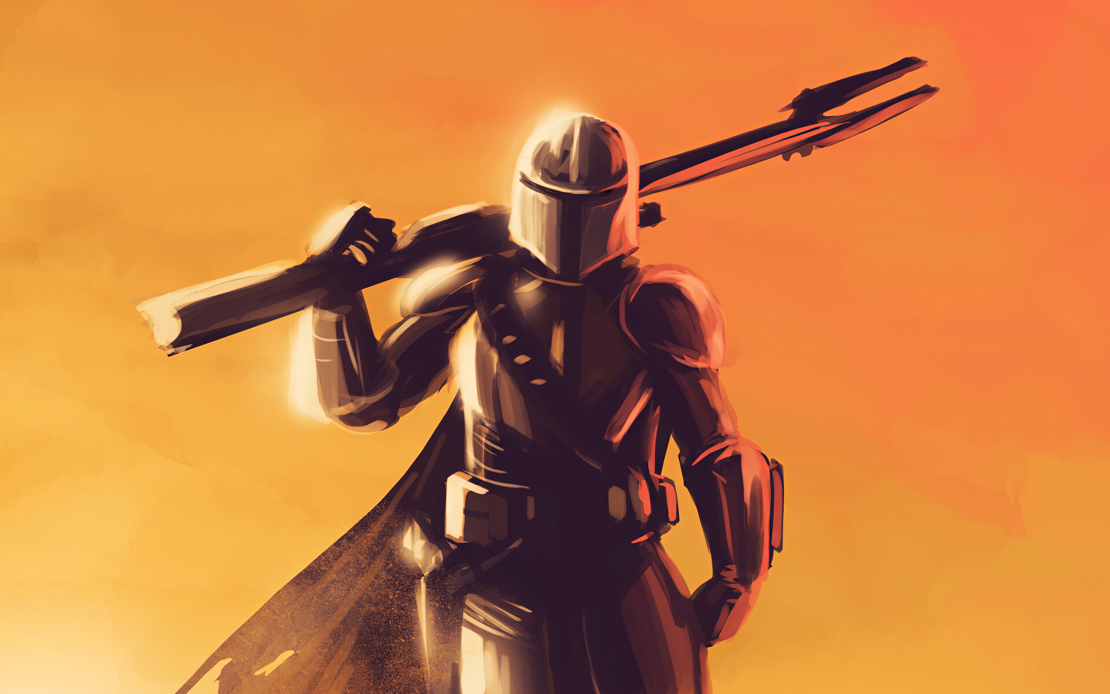 TV Show, Star Wars, The Mandalorian, The Mandalorian (Character), 4K, HD Wallpaper