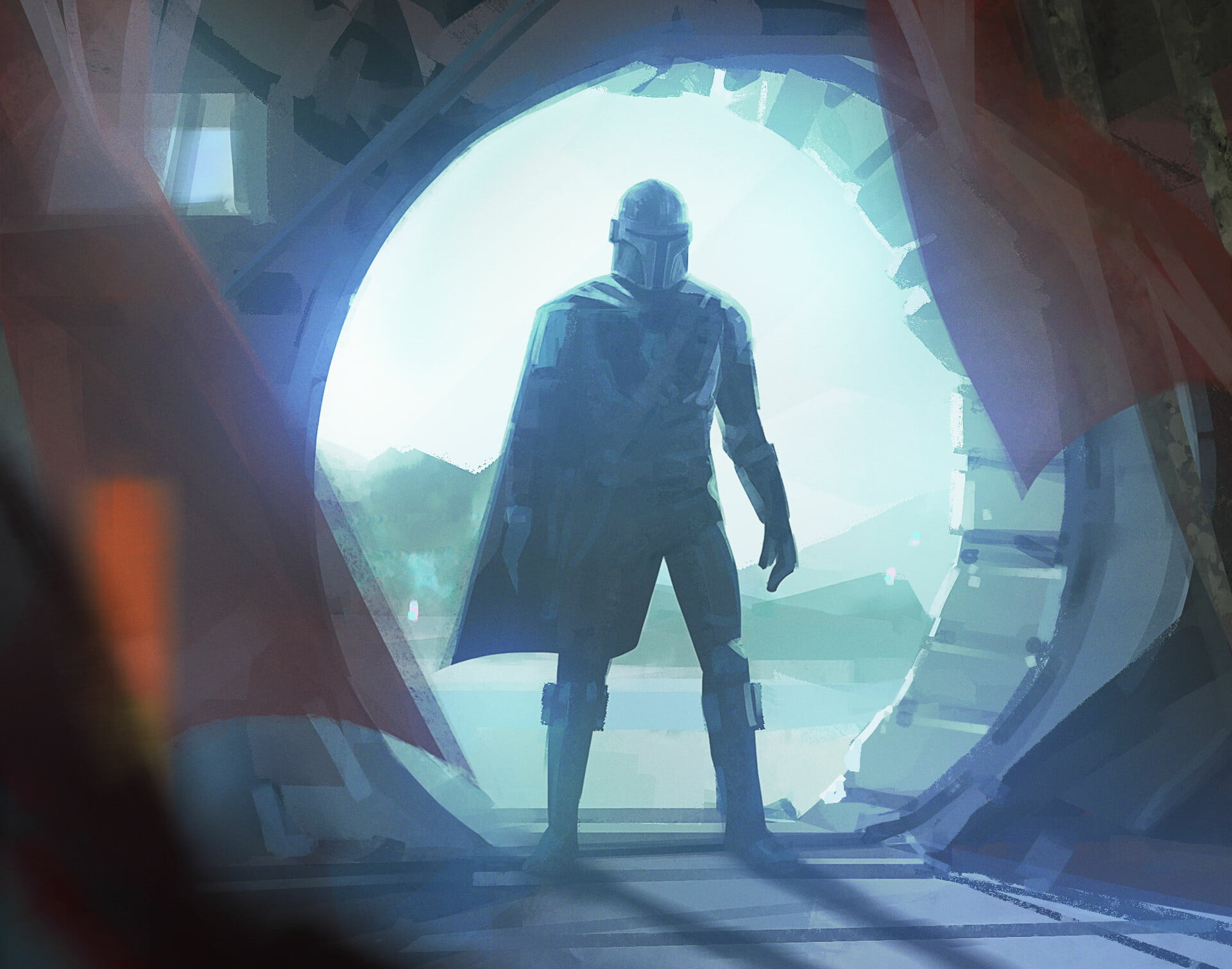 1080P, The Mandalorian (Character), TV Show, Star Wars, The Mandalorian, HD Wallpaper
