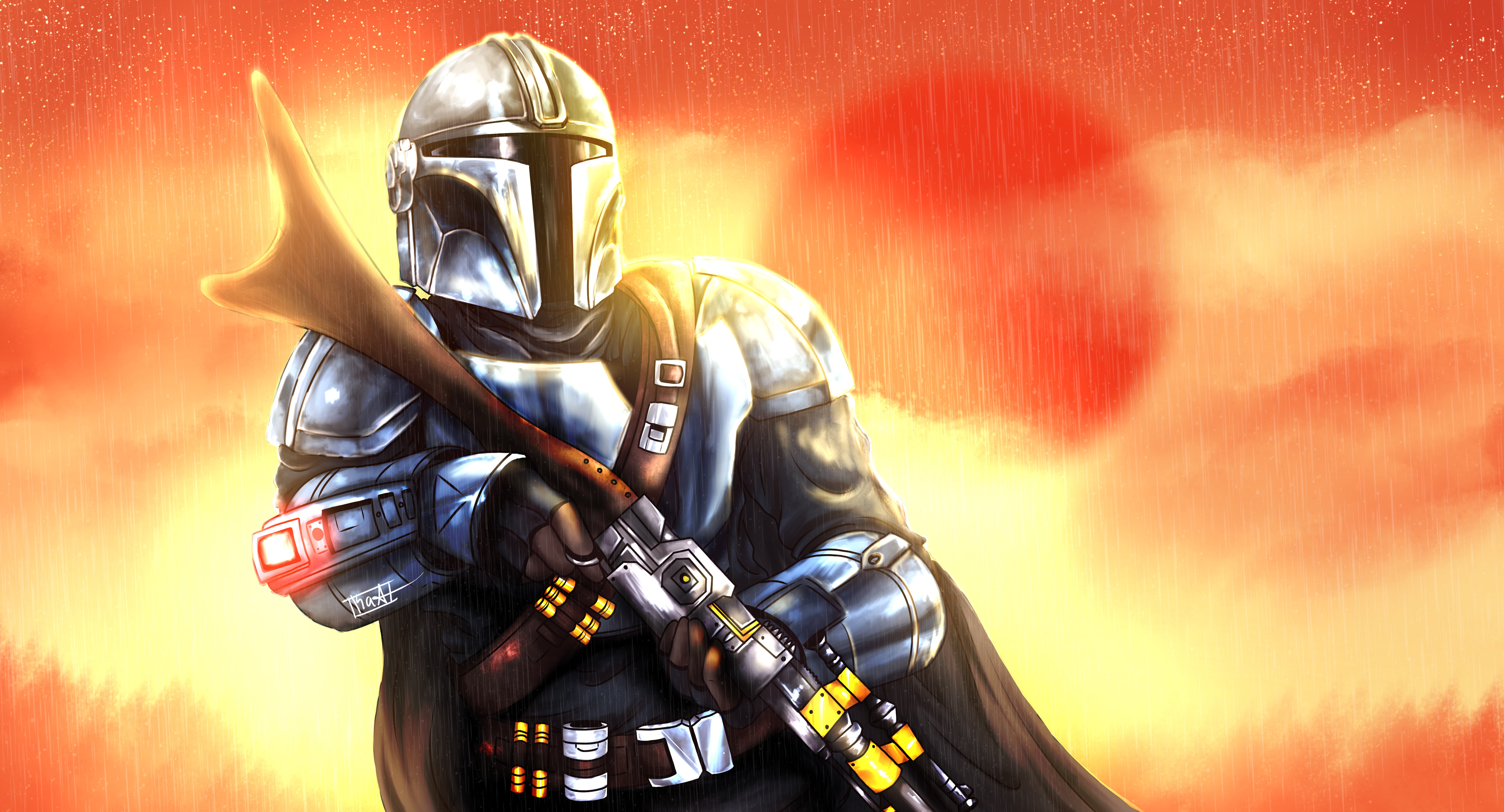 The Mandalorian, Star Wars, The Mandalorian (Character), TV Show, 5K, HD Wallpaper