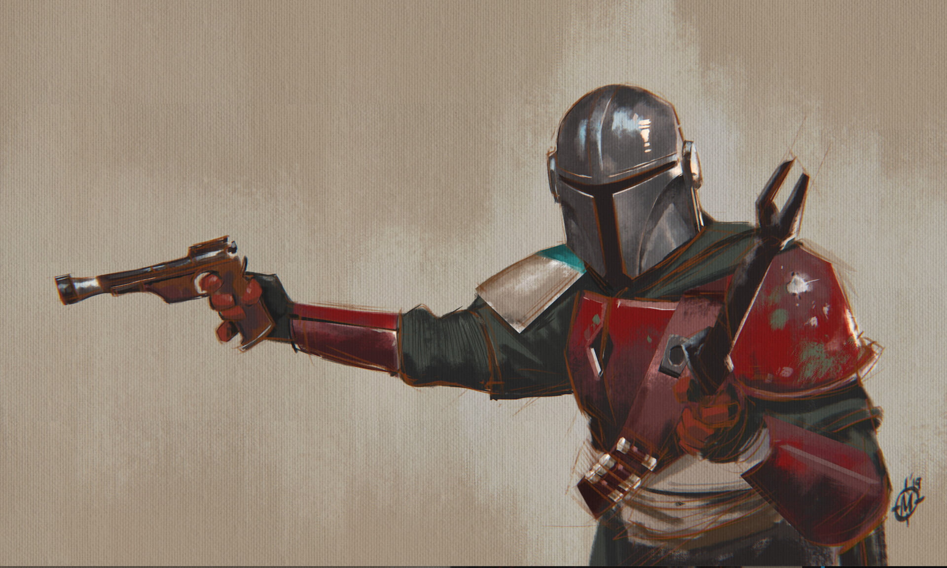 The Mandalorian, 1080P, Star Wars, The Mandalorian (Character), HD Wallpaper