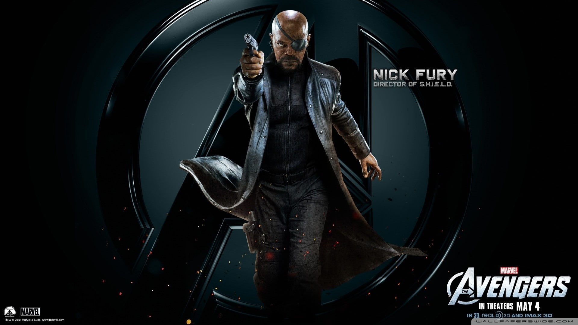 standing, front view, music, Nick Fury, lifestyles, men, S.H.I.E.L.D., leisure activity, young men, three quarter length, arts culture and entertainment, HD Wallpaper