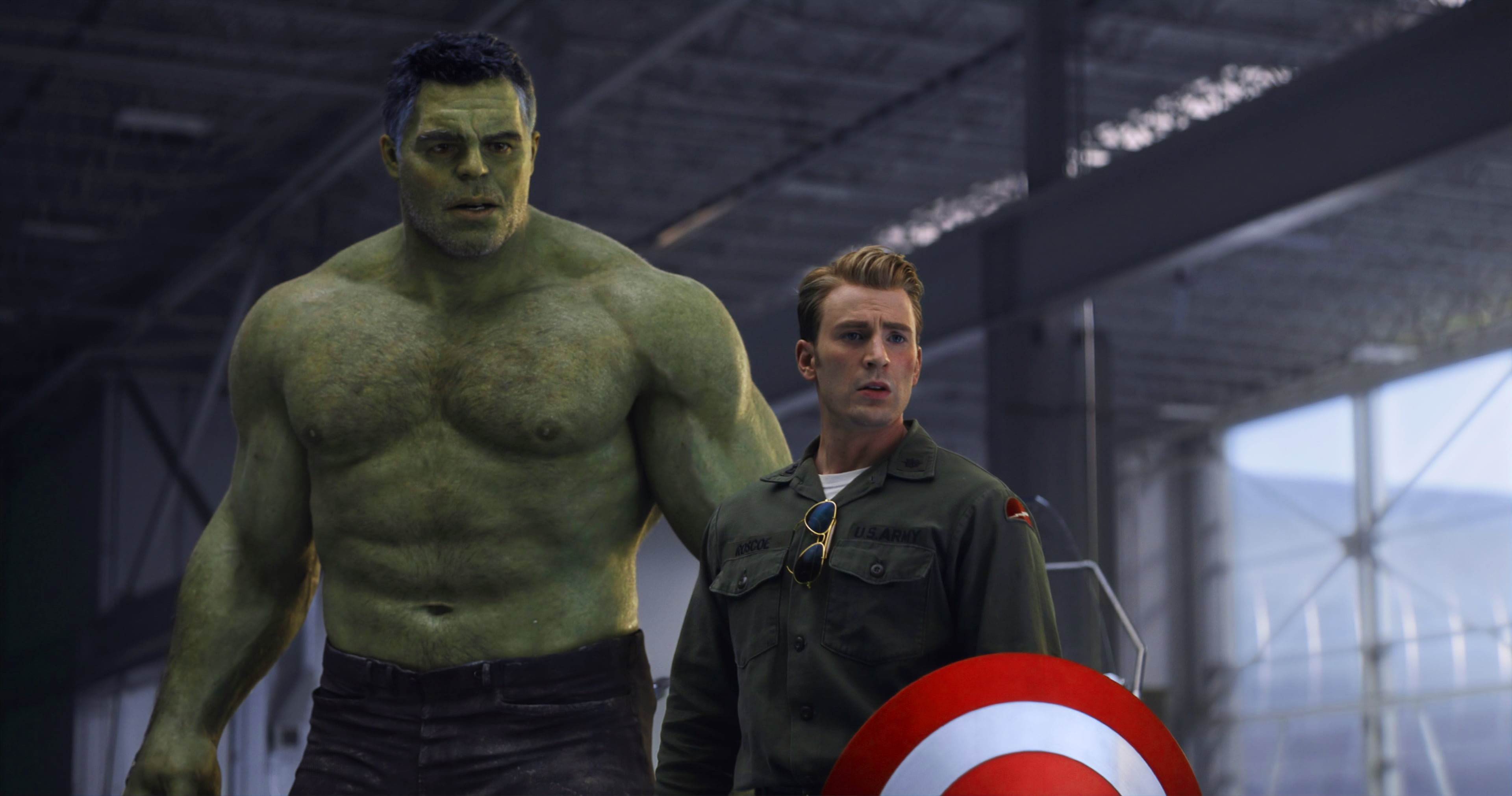 The Avengers, 4K, Avengers EndGame, Steve Rogers, Captain America, Hulk, HD Wallpaper