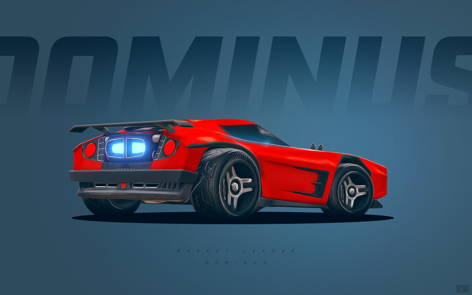 1080P, video games, render, Dominus, Rocket League, HD Wallpaper