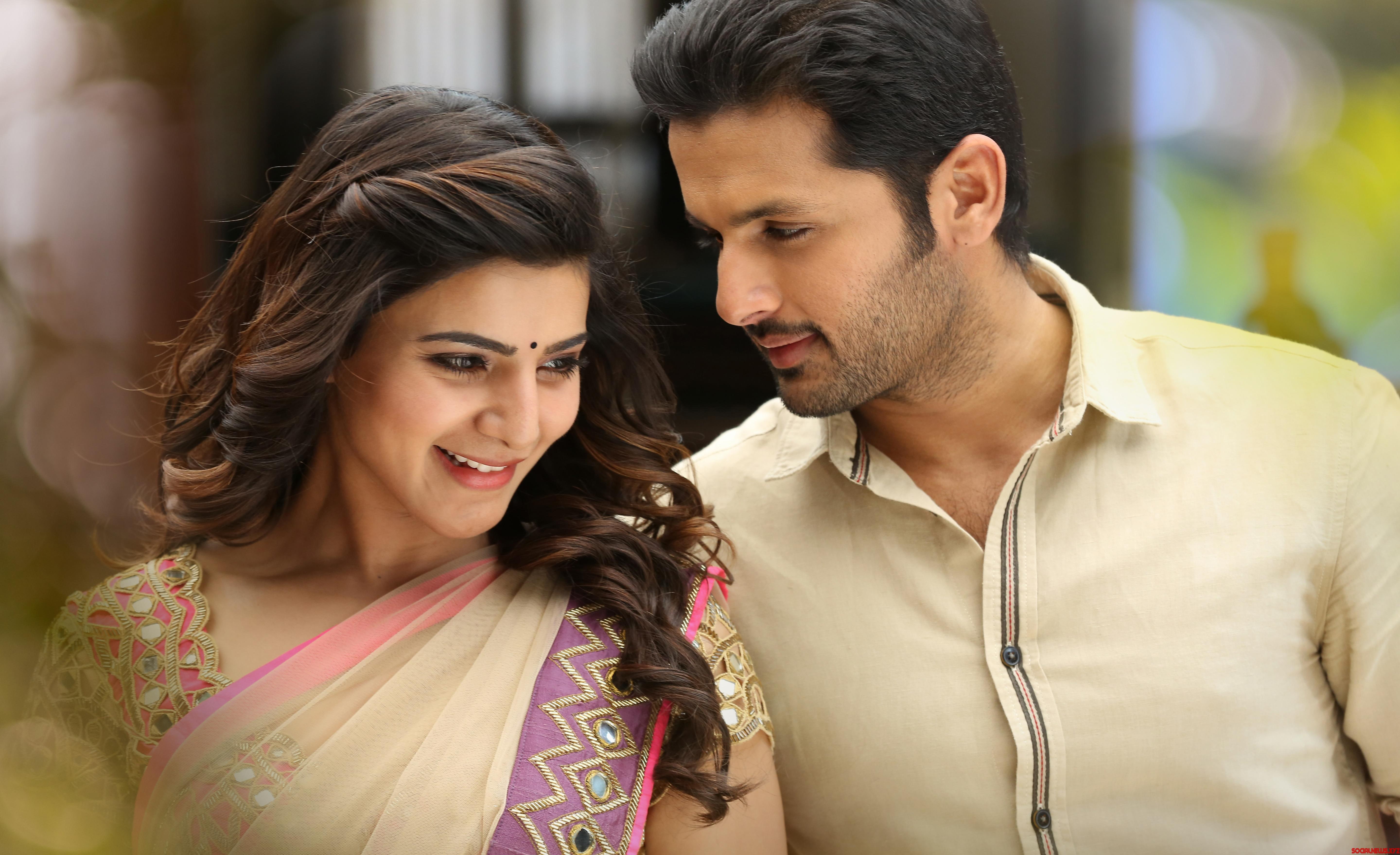 Nithin, A Aa, 5K, Samantha, 4K, 5K, HD Wallpaper