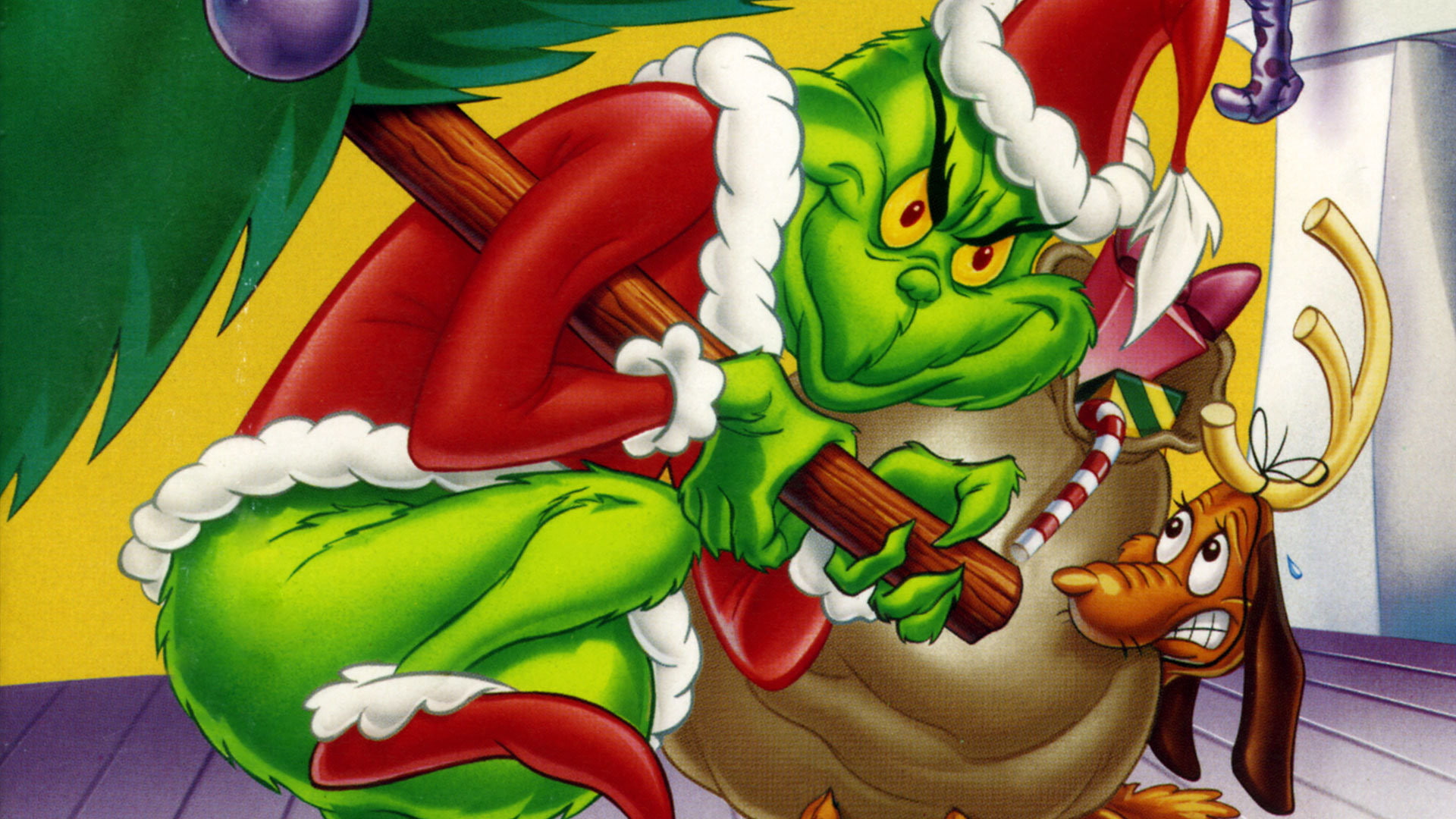 1080P, grinch, christmas, HD Wallpaper