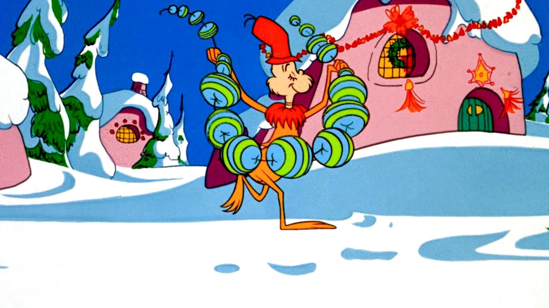1080P, christmas, grinch, HD Wallpaper