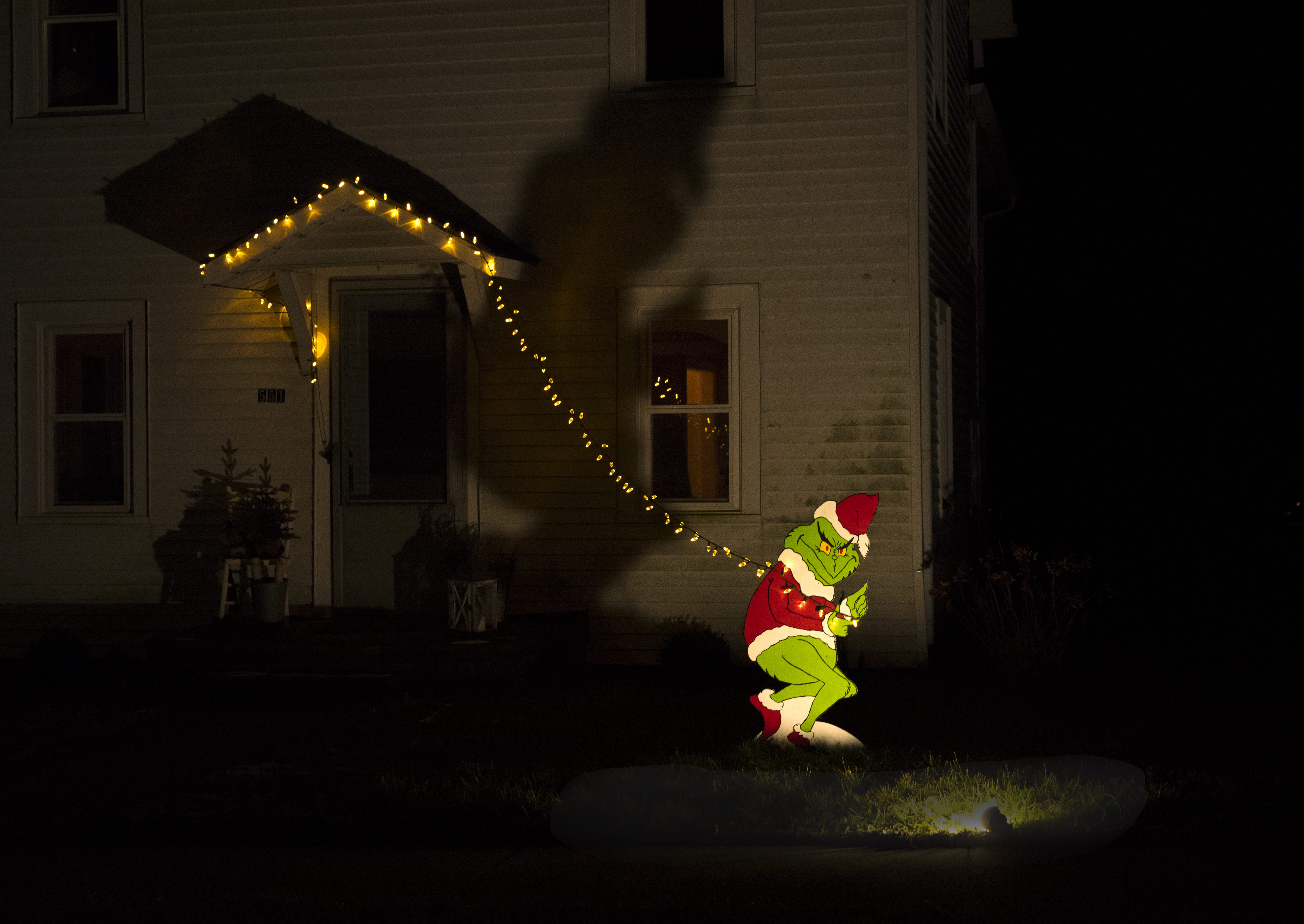 building exterior, childhood, grinch, clothing, full length, outdoors, building, night, front, architecture, girls, one person, built structure, offspring, HD Wallpaper