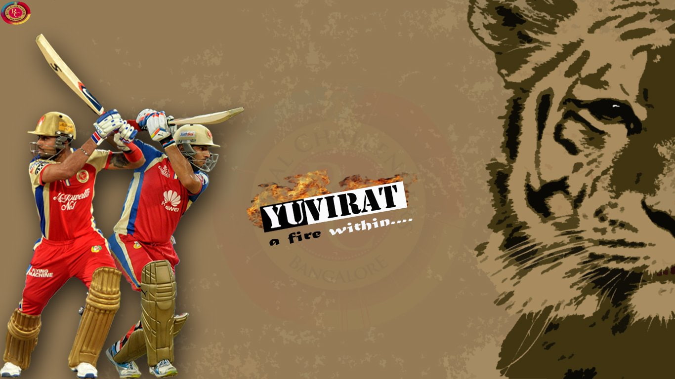 Rcb, Virat Kohli, 720P, Poster, Artistic, HD Wallpaper