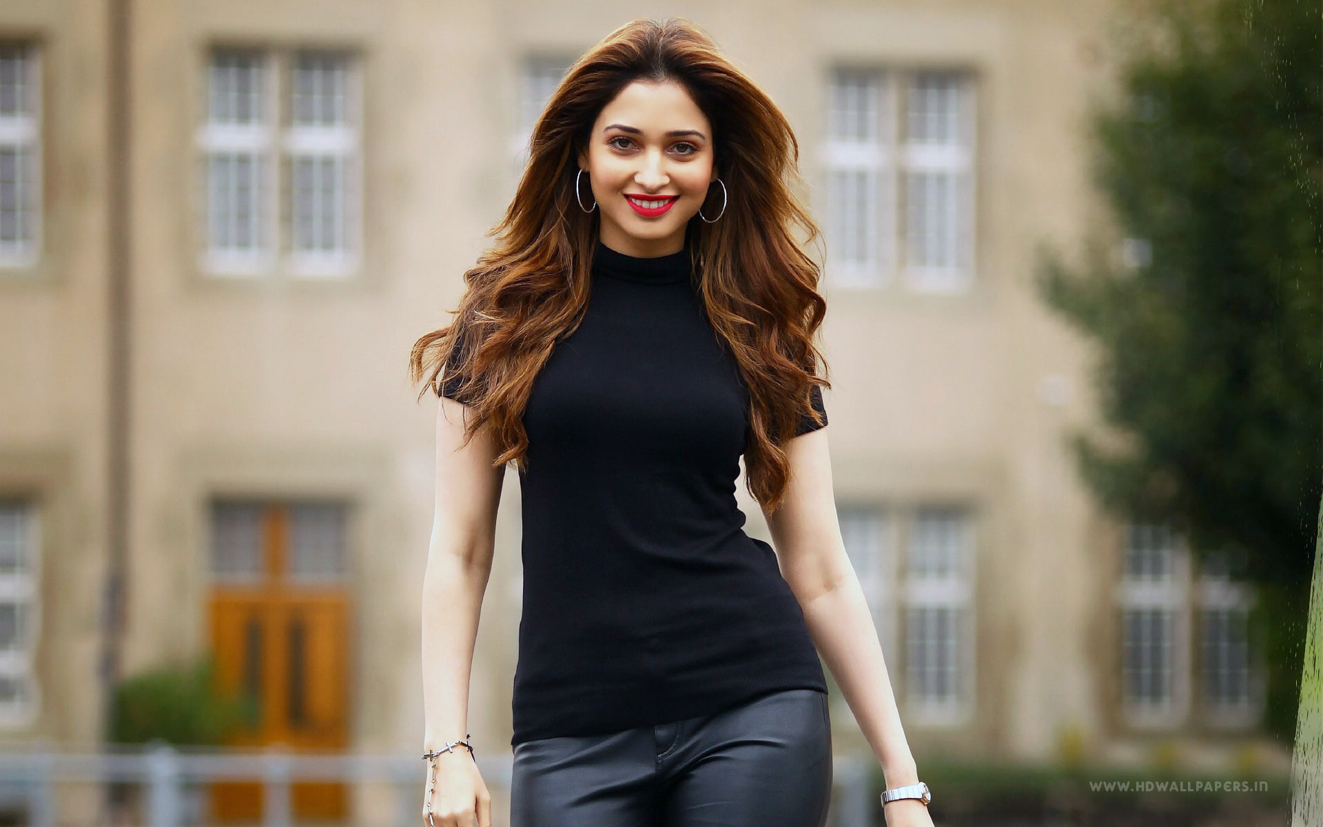 1080P, hd, in, celebrities, bengal, tamanna, tiger, HD Wallpaper