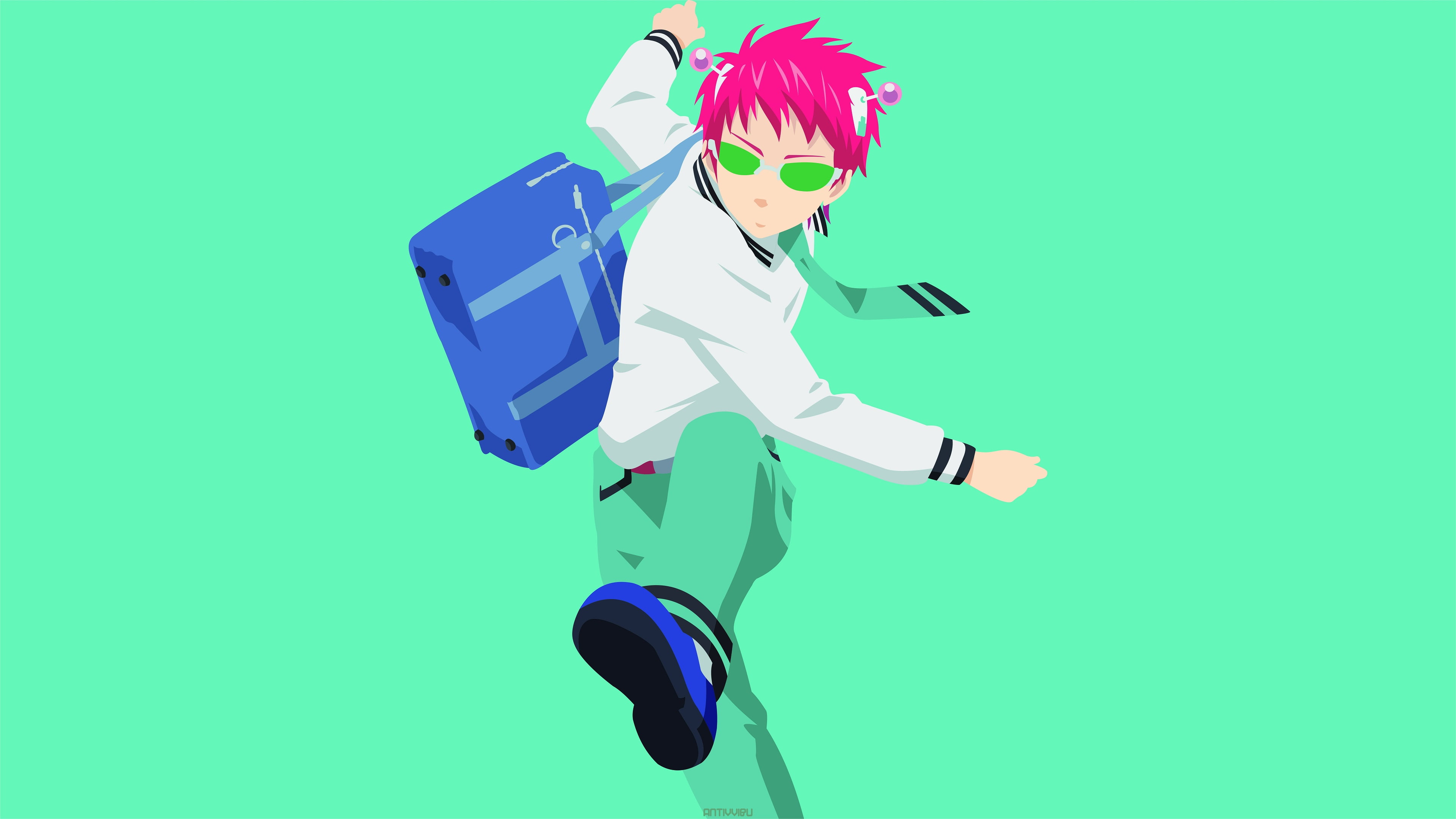 Saiki Kusuo, 4K, The Disastrous Life of Saiki K., Anime, HD Wallpaper