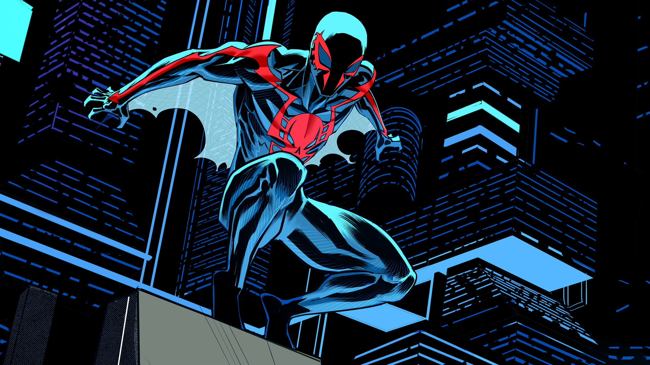 Spider-Man 2099, 1080P, Marvel Comics, Spider-Man, HD Wallpaper