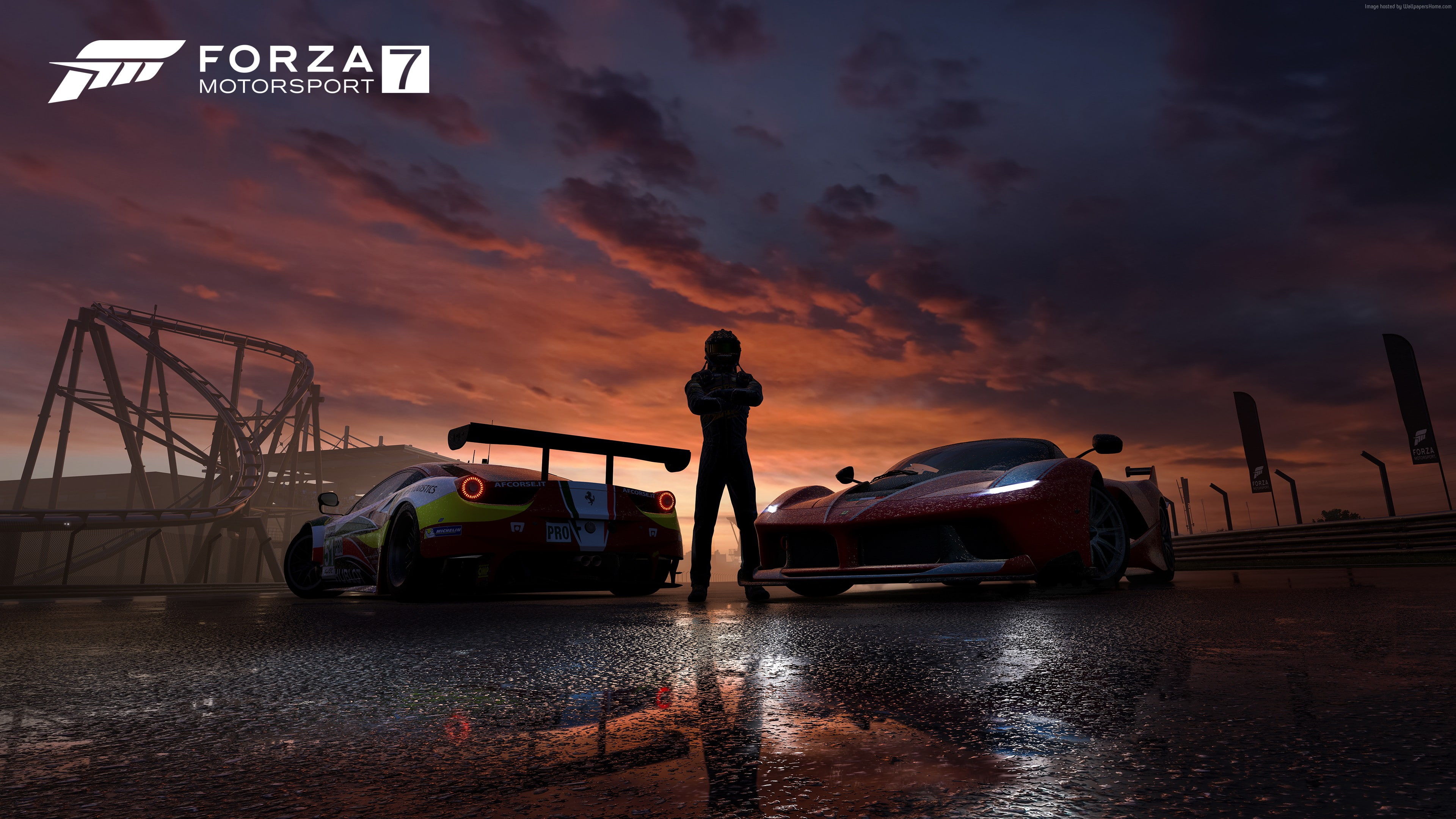 4k, E3 2017, Xbox One X, 4K, Forza Motorsport 7, HD Wallpaper
