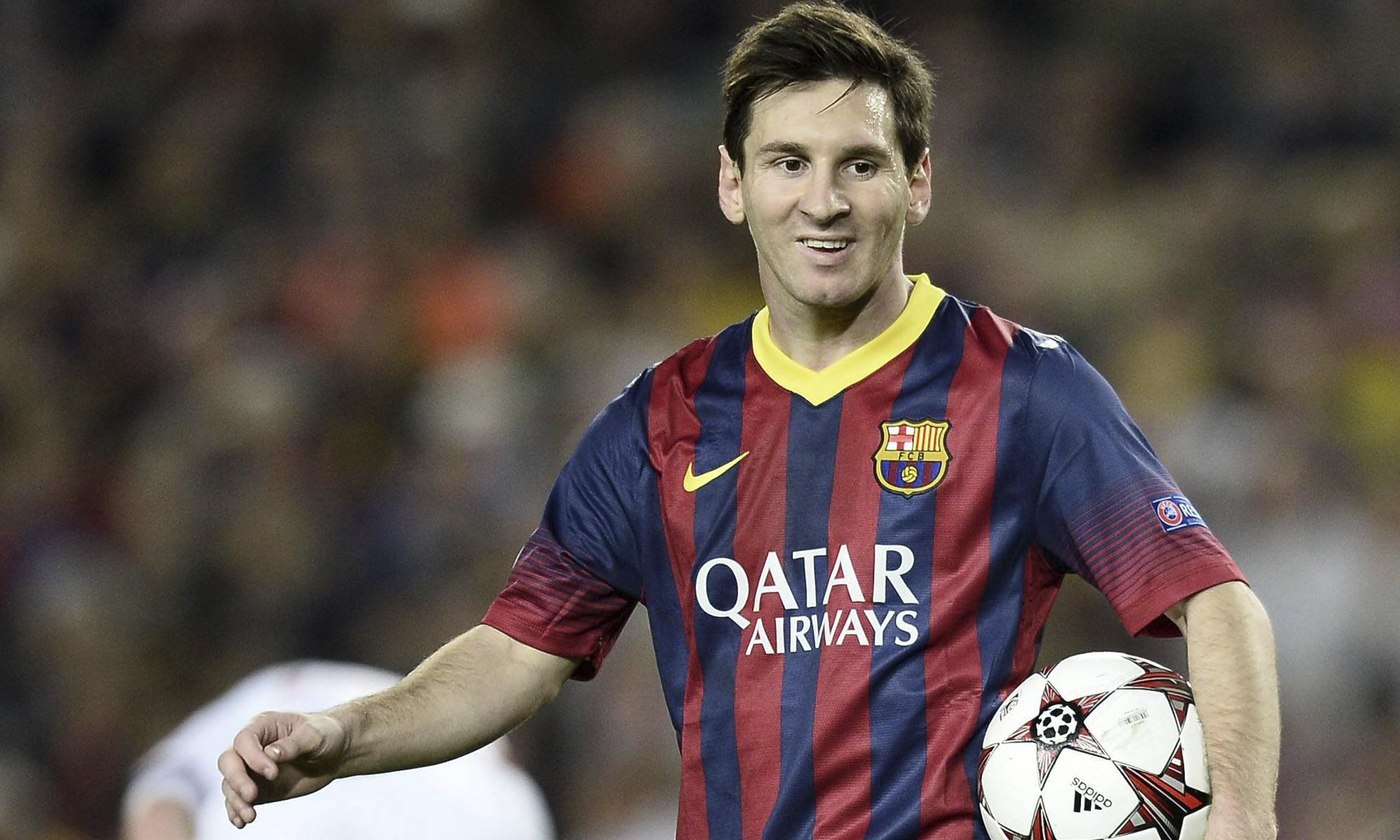 lionel messi, grândola, messi, print, ndola, gr, lionel, 2K, football, airways, barcelona, jersey, qatar, HD Wallpaper