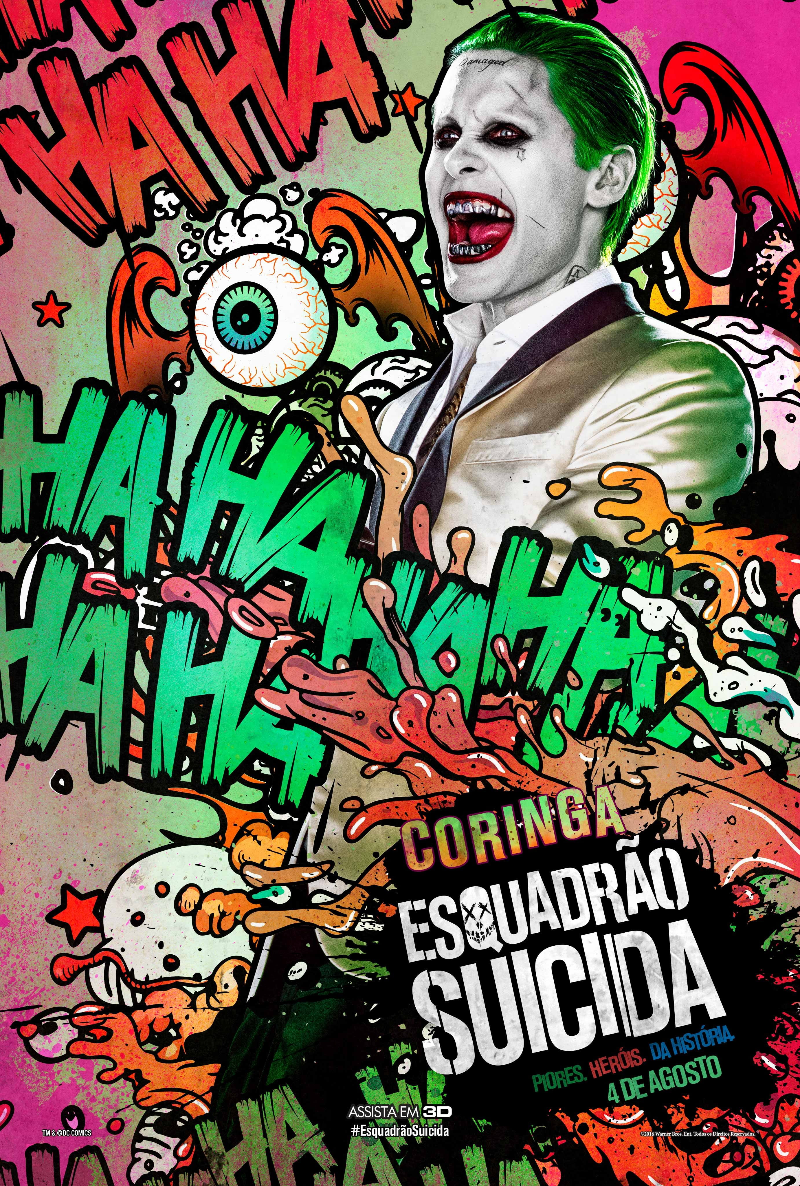 male likeness, one person, graffiti, outdoors, Suicide Squad, creativity, squad, emotion, backgrounds, poster, human representation, mural, illustration, Phone HD Wallpaper
