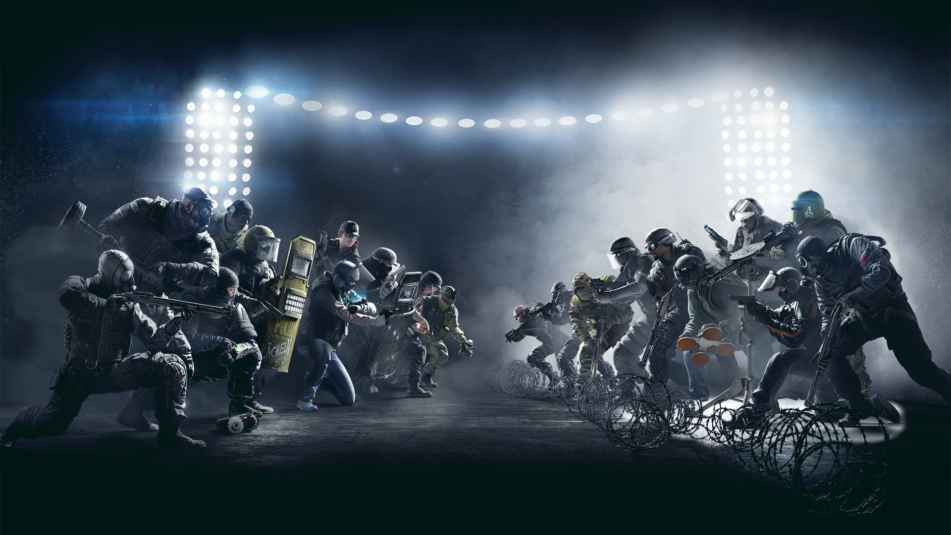 application, Equipment, full length, sport, Shotgun, festival, stage - performance space, 1080P, musician, enjoyment, stage, COP, Ubisoft Entertainment, HD Wallpaper