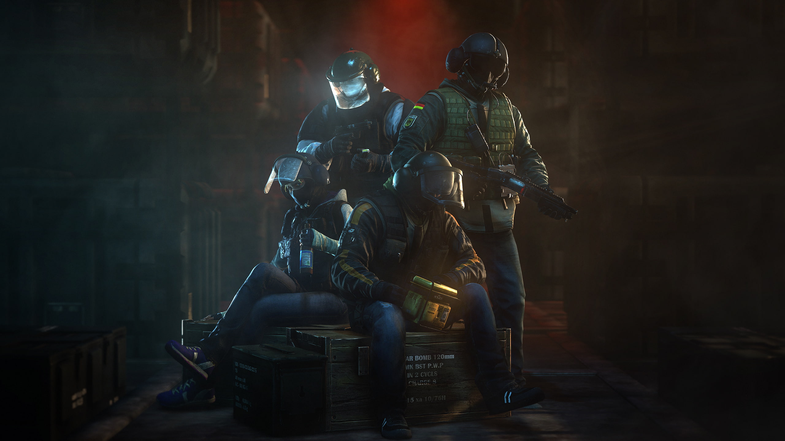 Tom, German, clancys, 2K, Siege, Operators, Six, rainbow, GSG, HD Wallpaper