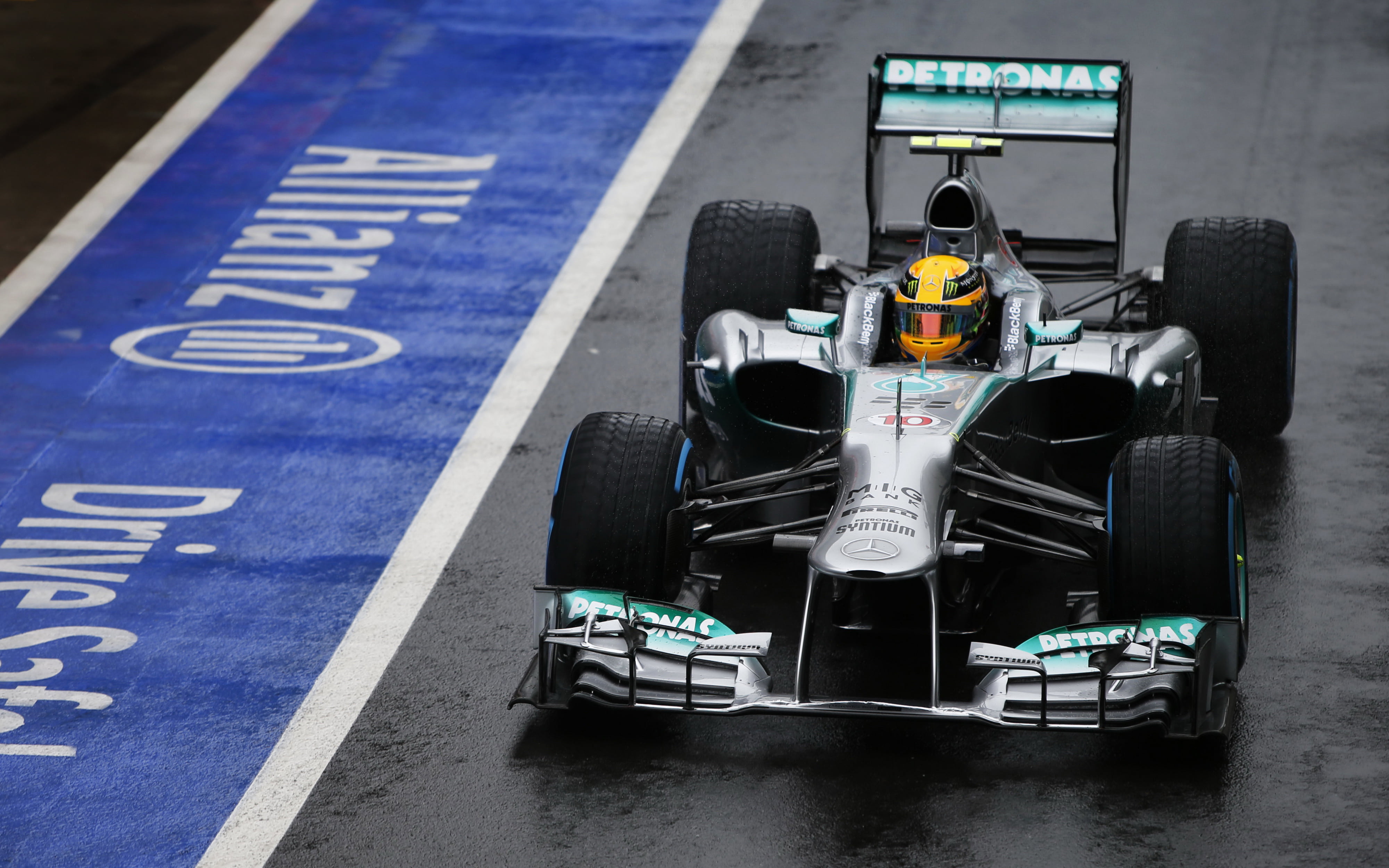 the car, text, transportation, vehicle, race, day, gray, communication, high angle view, representation, track and field, sport, Mercedes, sports race, HD Wallpaper