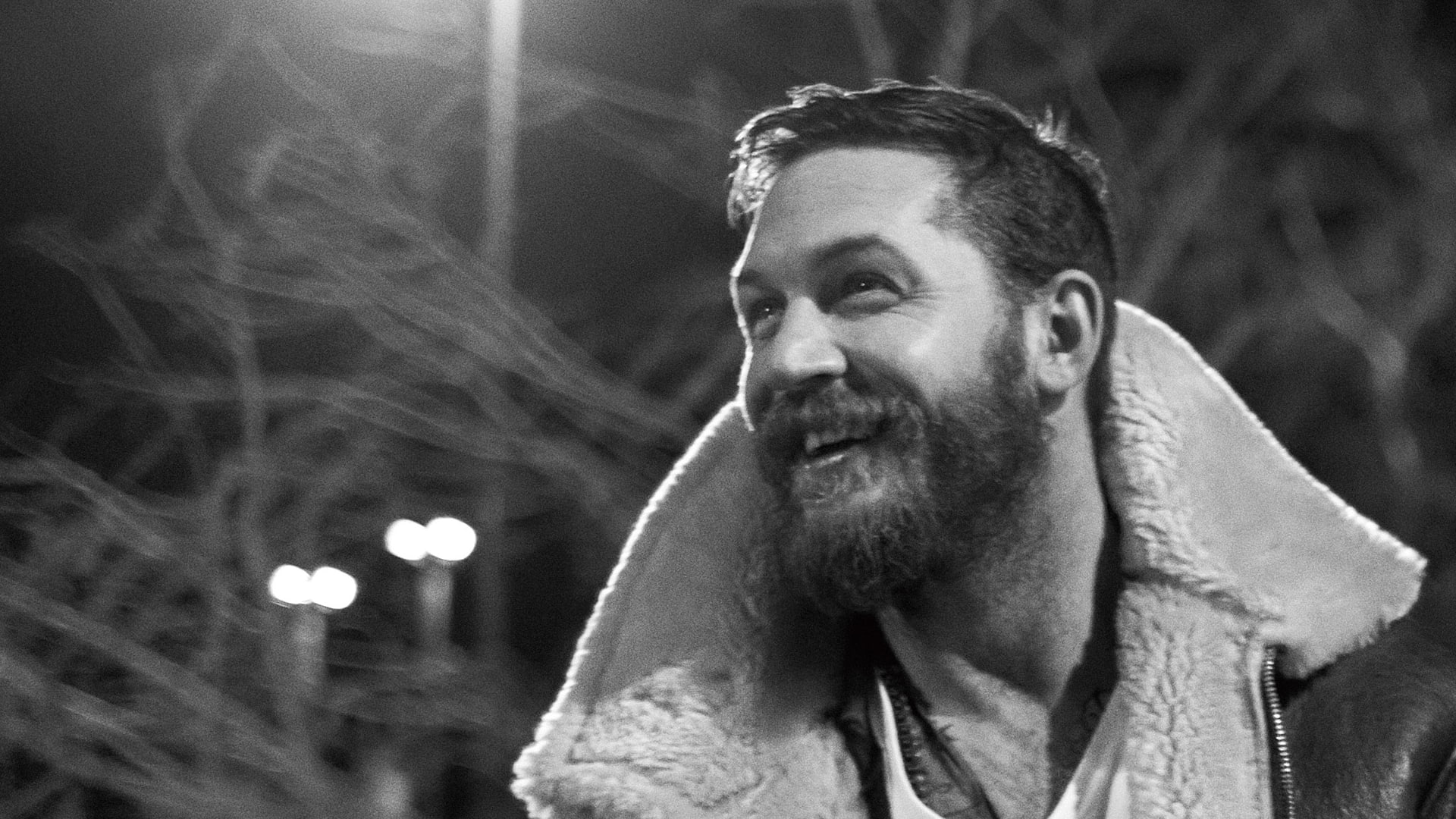 1080P, Tom Hardy, monochrome, HD Wallpaper