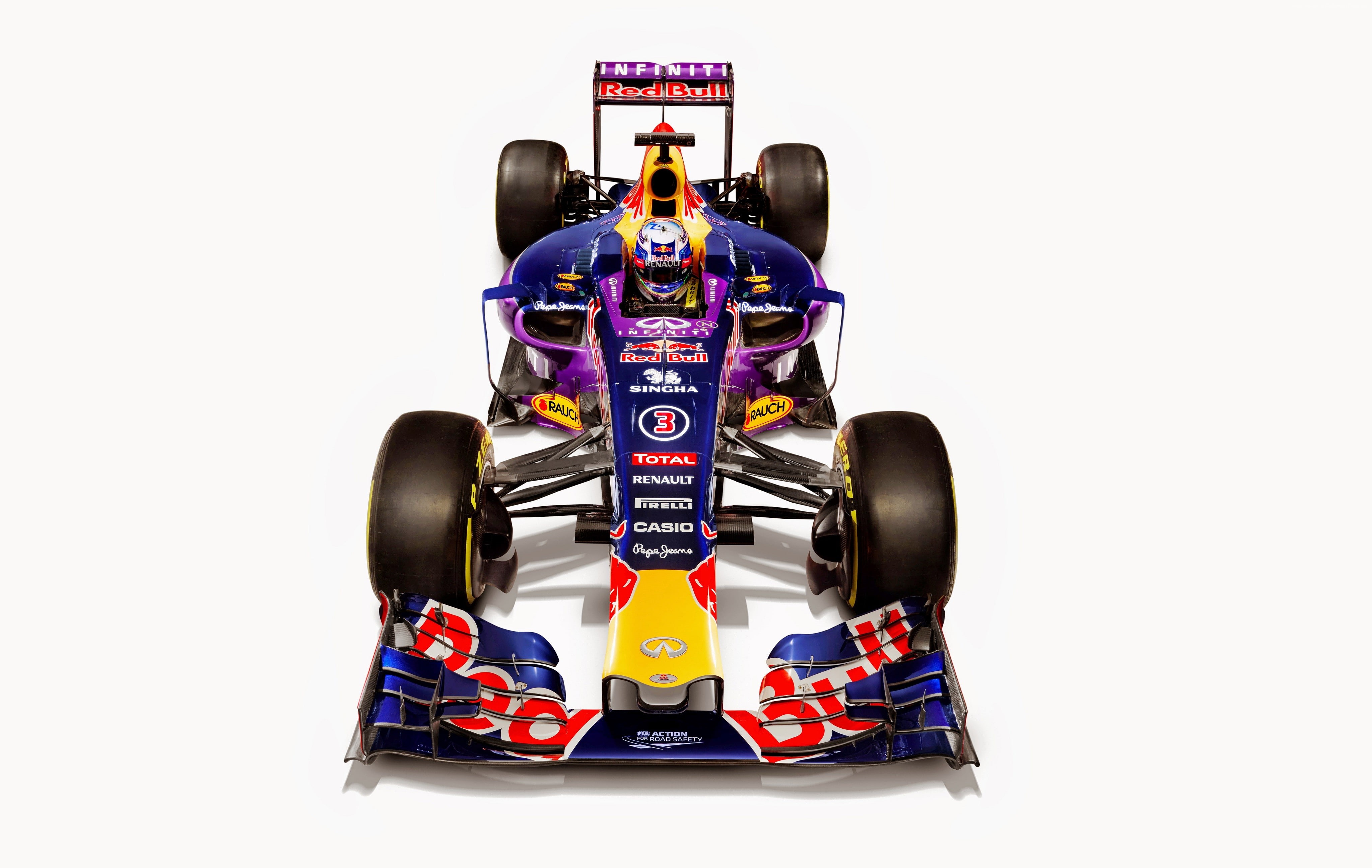 single object, multi colored, toy, F1, Red Bull Racing, LIVE from Barcelona, studio shot, 4K, technology, representation, indoors, front view, arts culture and entertainment, HD Wallpaper