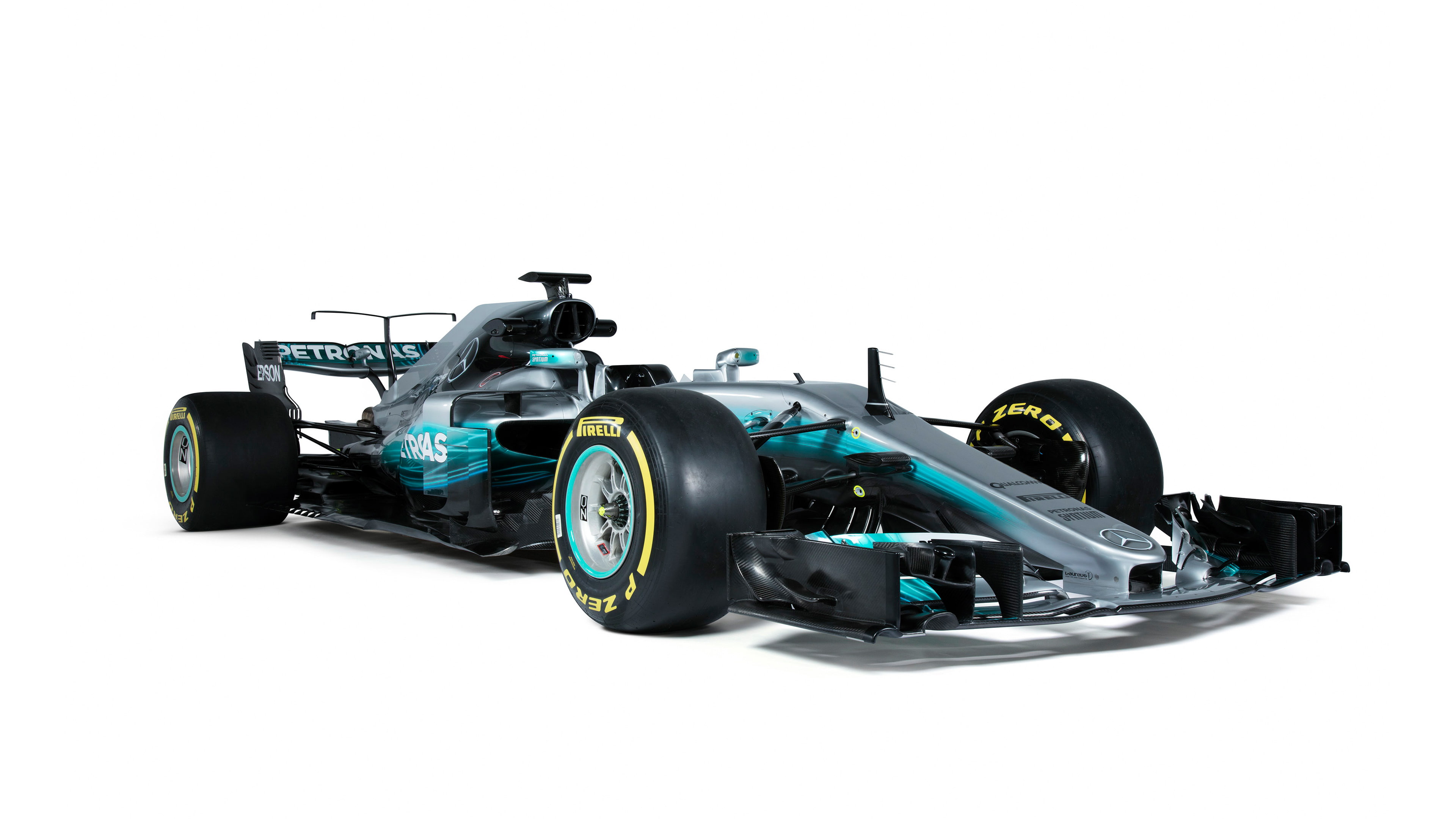 2017, Mercedes-AMG F1 W08 EQ Power, Formula One, 4K, Racing car, HD Wallpaper