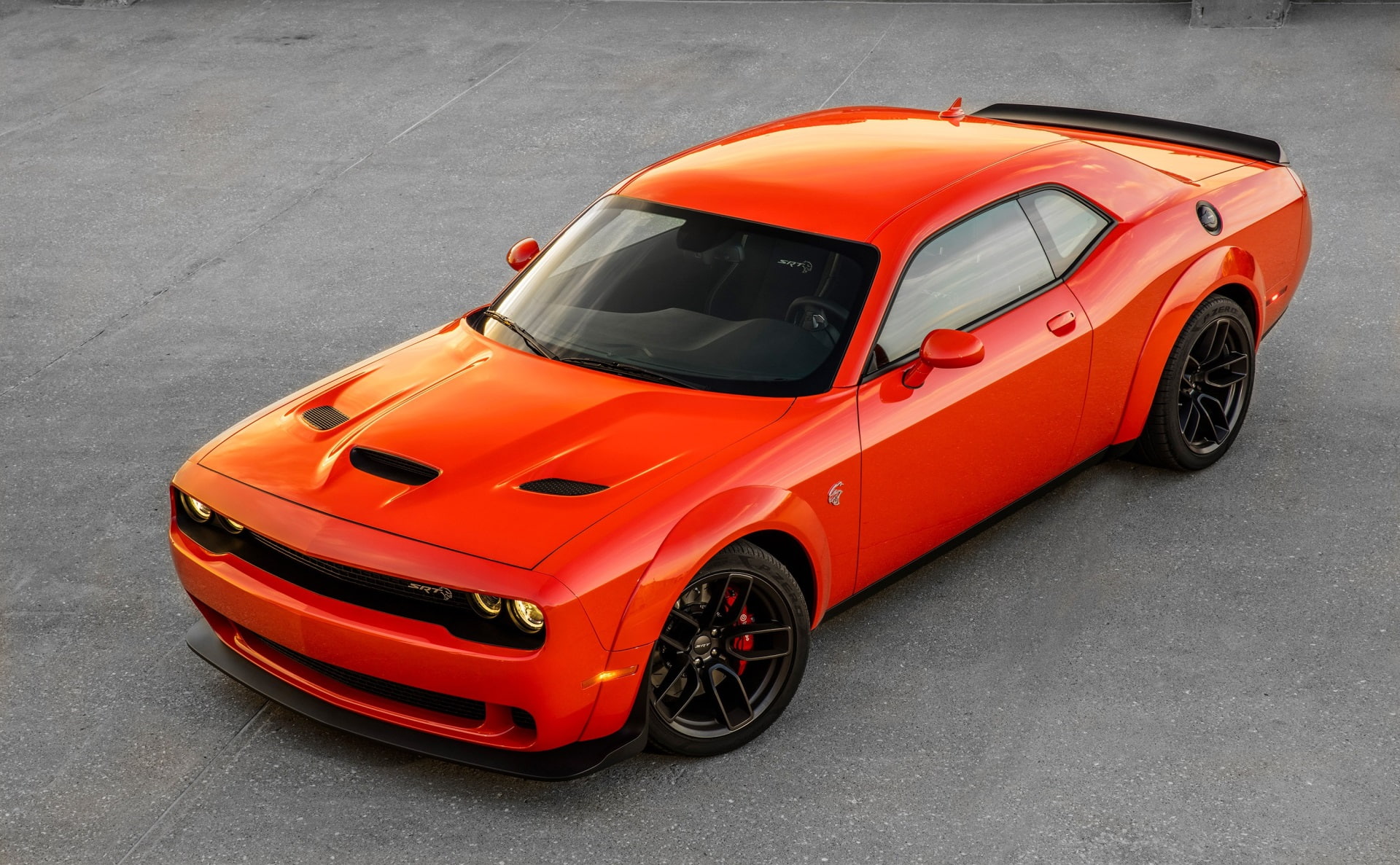 red, speed, mode of transportation, land vehicle, motor vehicle, transportation, motion, city, 1080P, driving, street, road, orange color, high angle view, HD Wallpaper