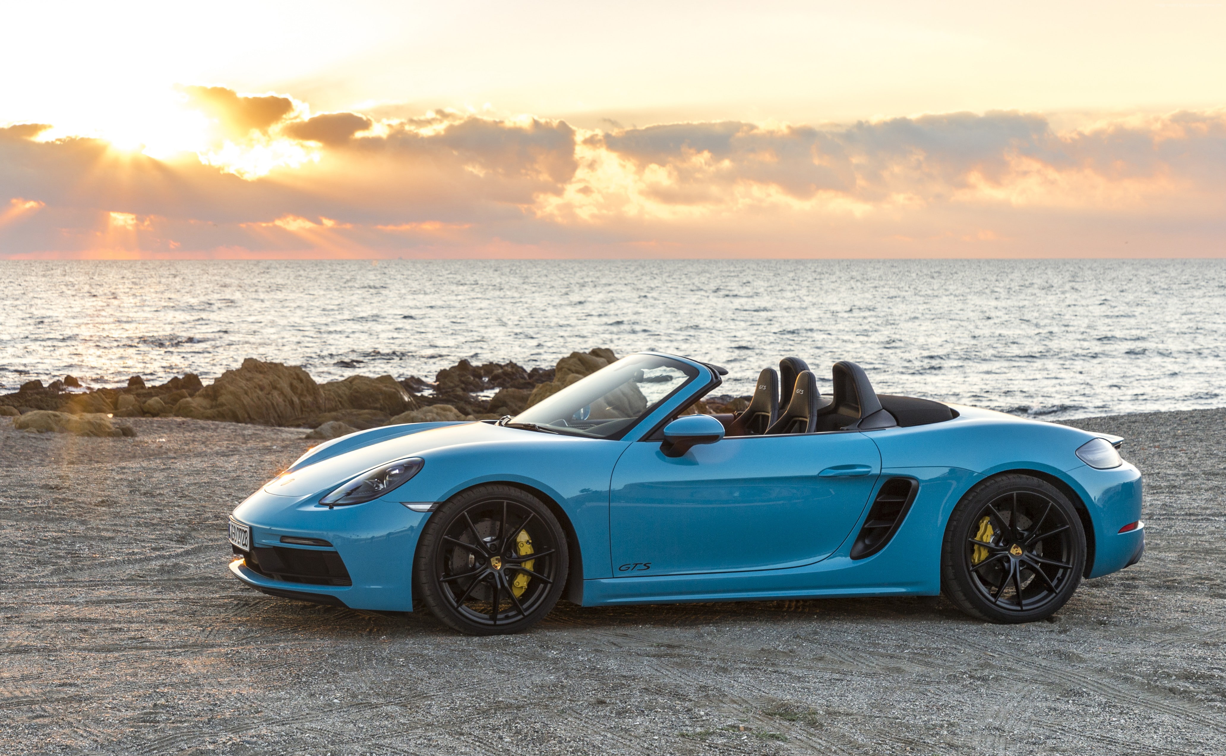 4K, Porsche 718 Boxster GTS, 2018 Cars, 4K, HD Wallpaper
