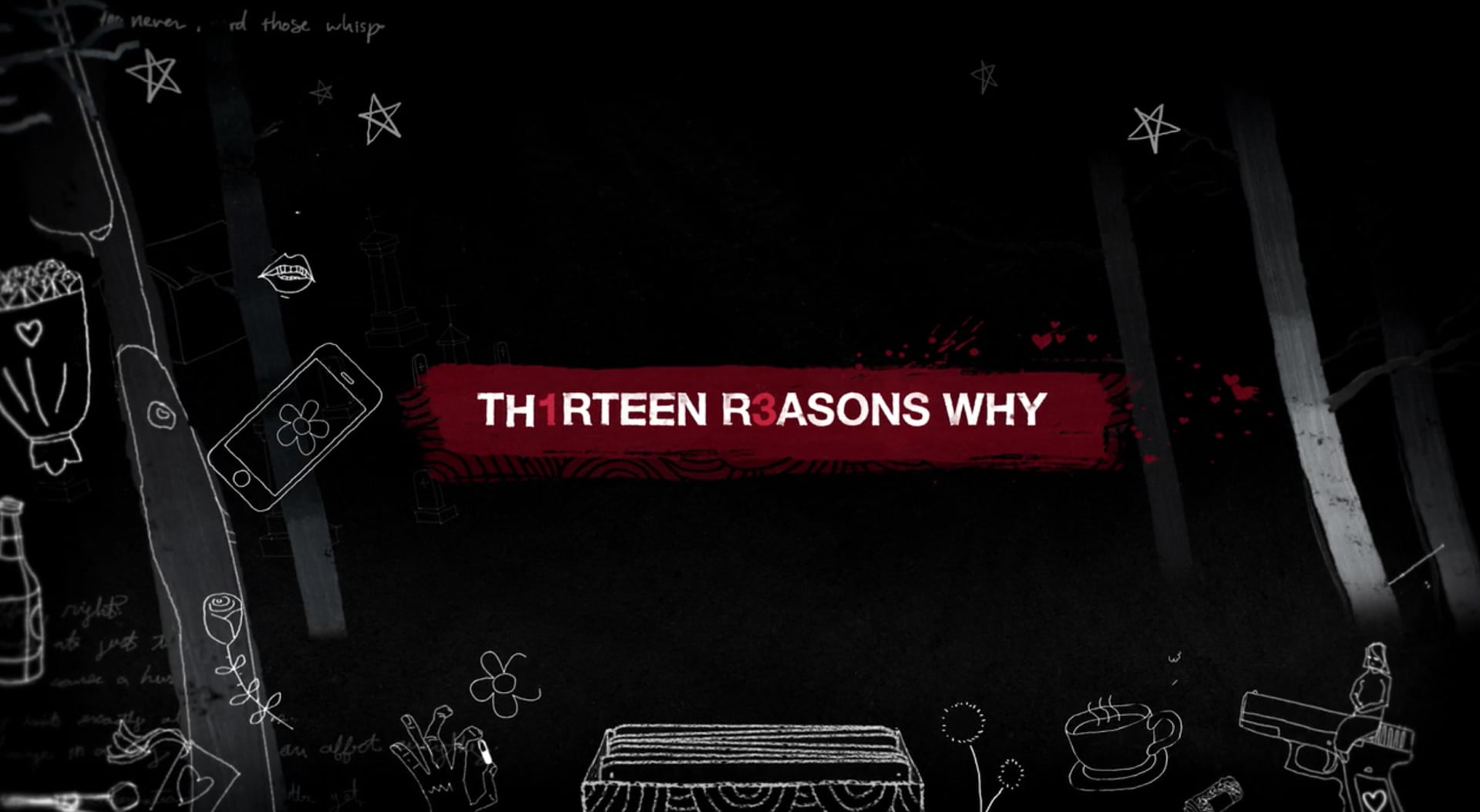 no people, lighting equipment, neon, information sign, red, human representation, communication, built structure, message, 13 Reasons Why, text, TV Show, HD Wallpaper