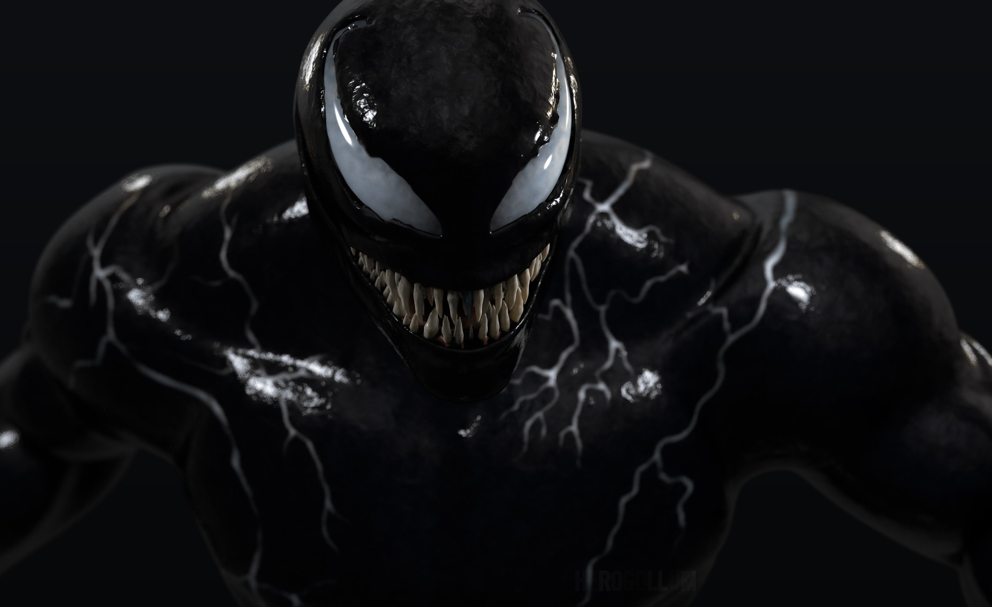 2K, Venom, Movie, HD Wallpaper
