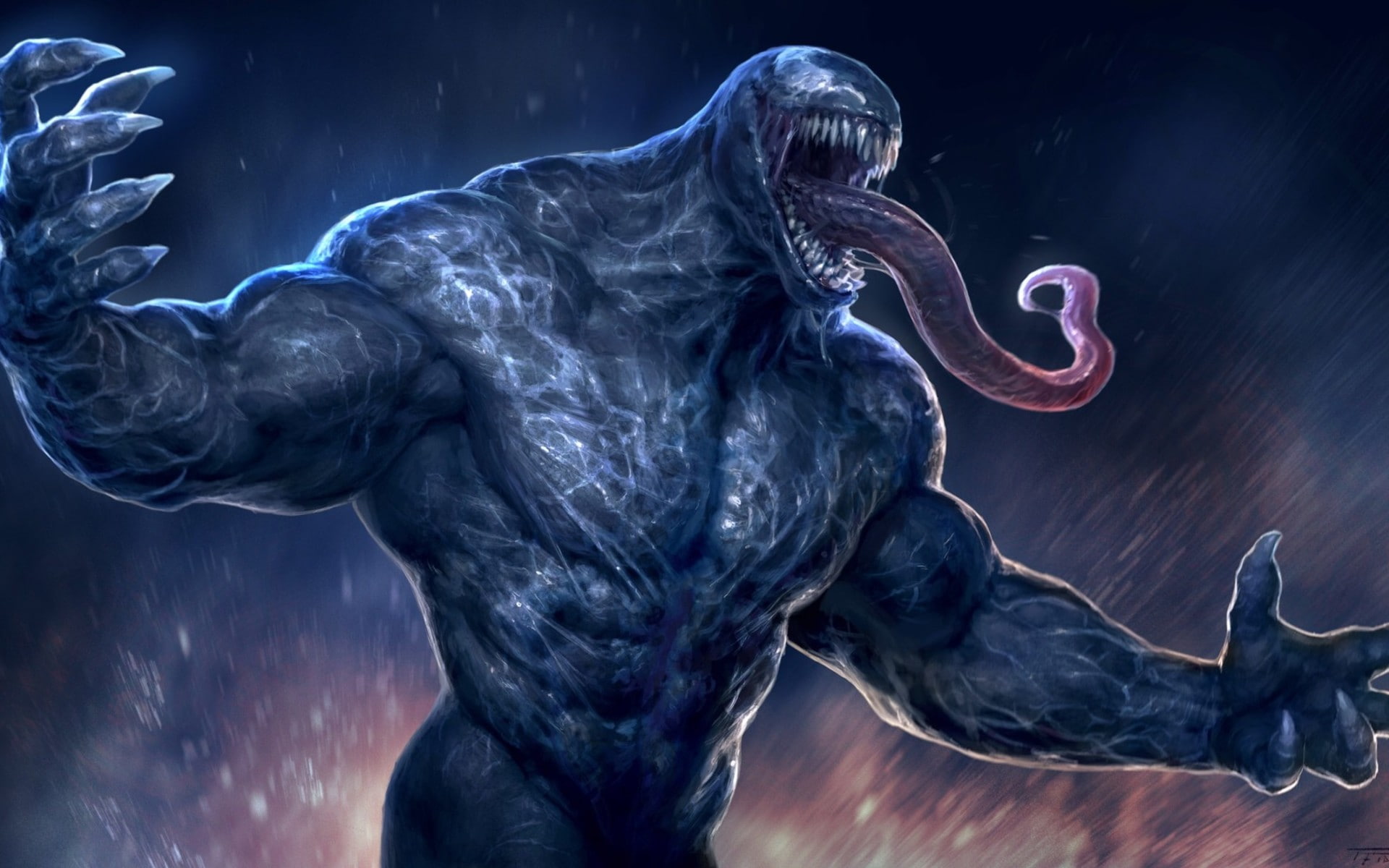 Venom, 1080P, Movie, Riot (Marvel Comics), HD Wallpaper
