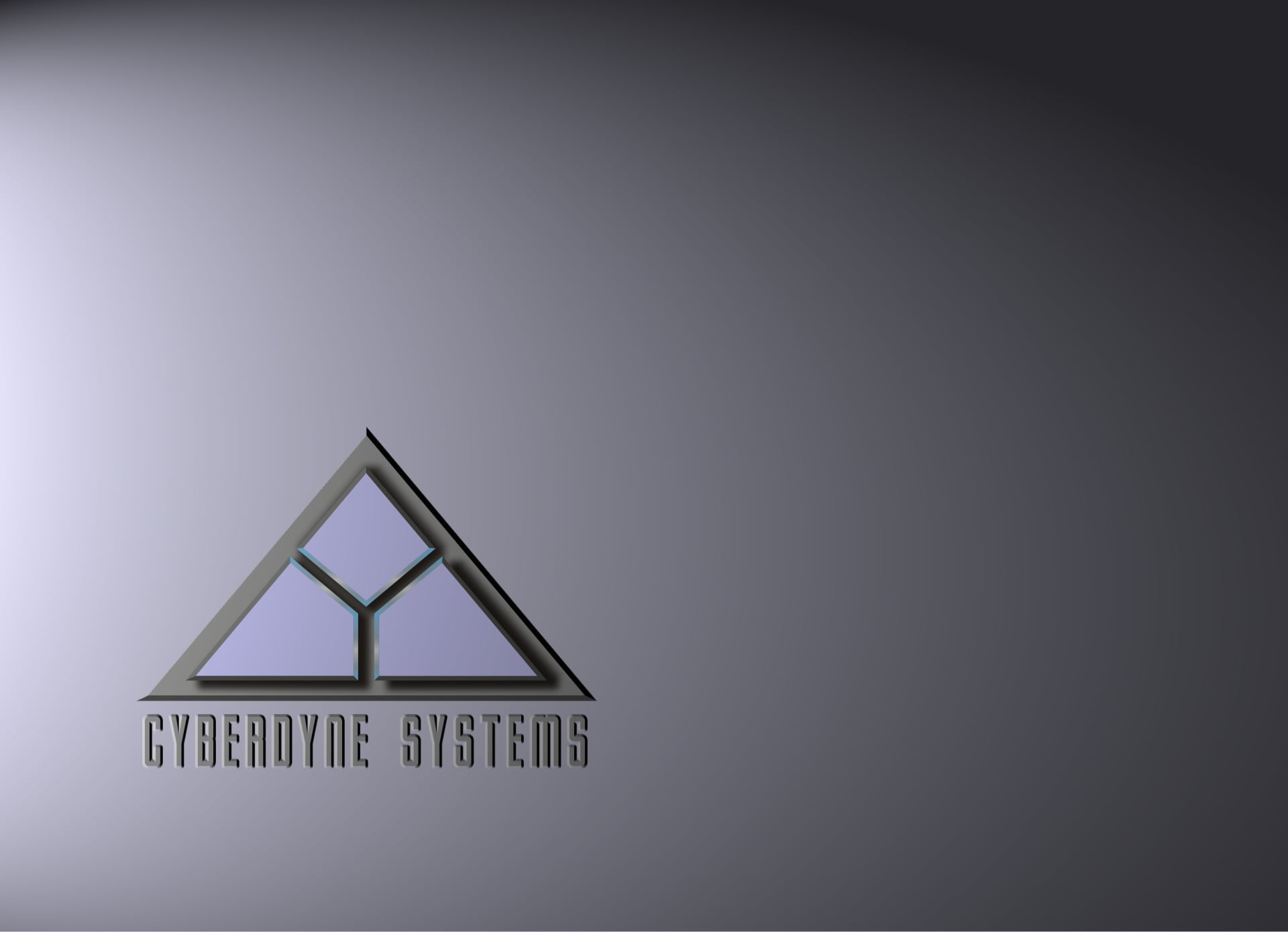 gray background, geometric shape, Terminator, The Terminator, indoors, gray, communication, sign, no people, 1080P, close-up, pattern, triangle shape, HD Wallpaper
