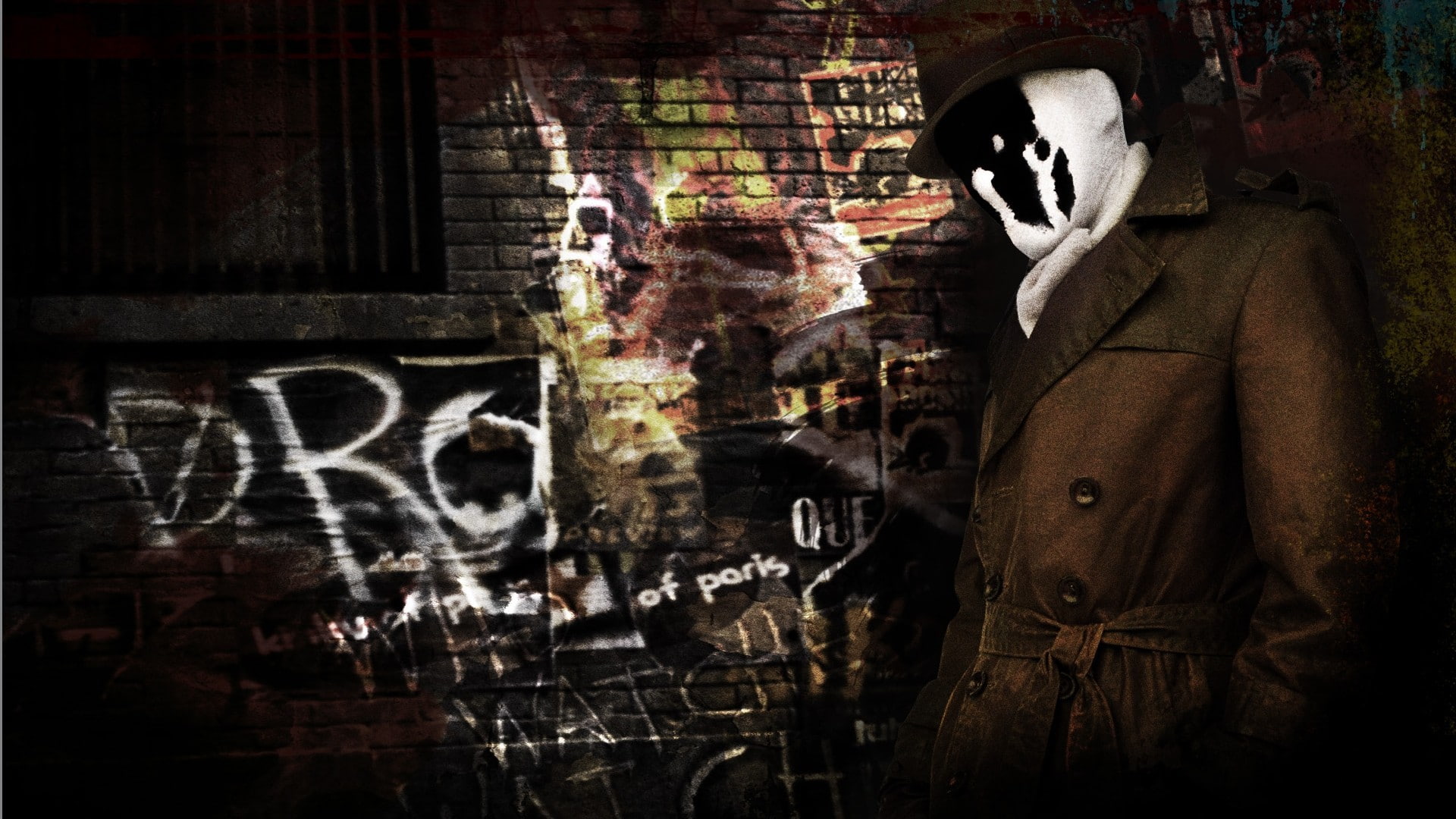 wall, wall - building feature, lifestyles, obscured face, art and craft, real people, 1080P, representation, human representation, unrecognizable person, HD Wallpaper